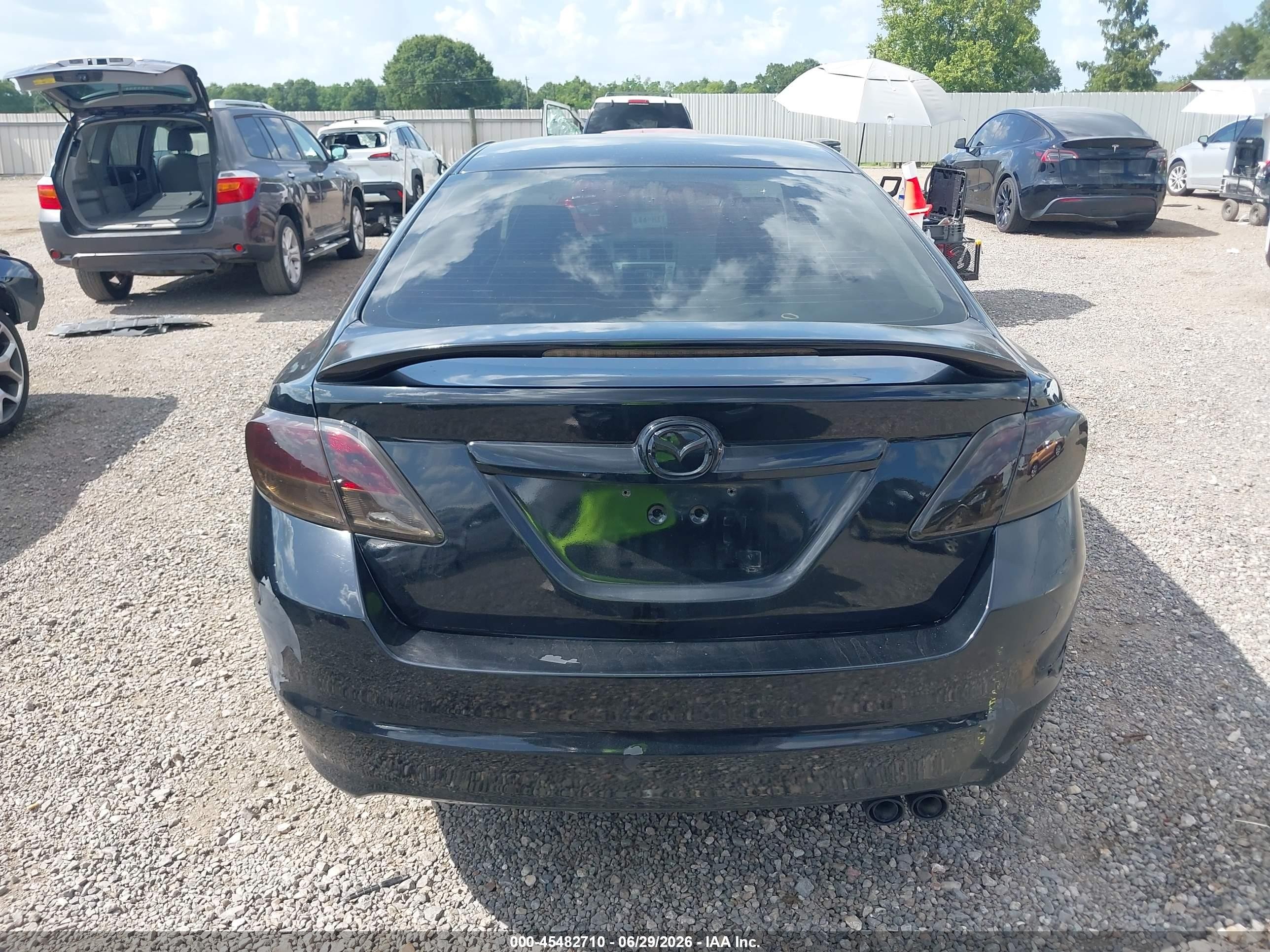 2010 Mazda Mazda6 I Sport Black vin: 1YVHZ8BH0A5M27686