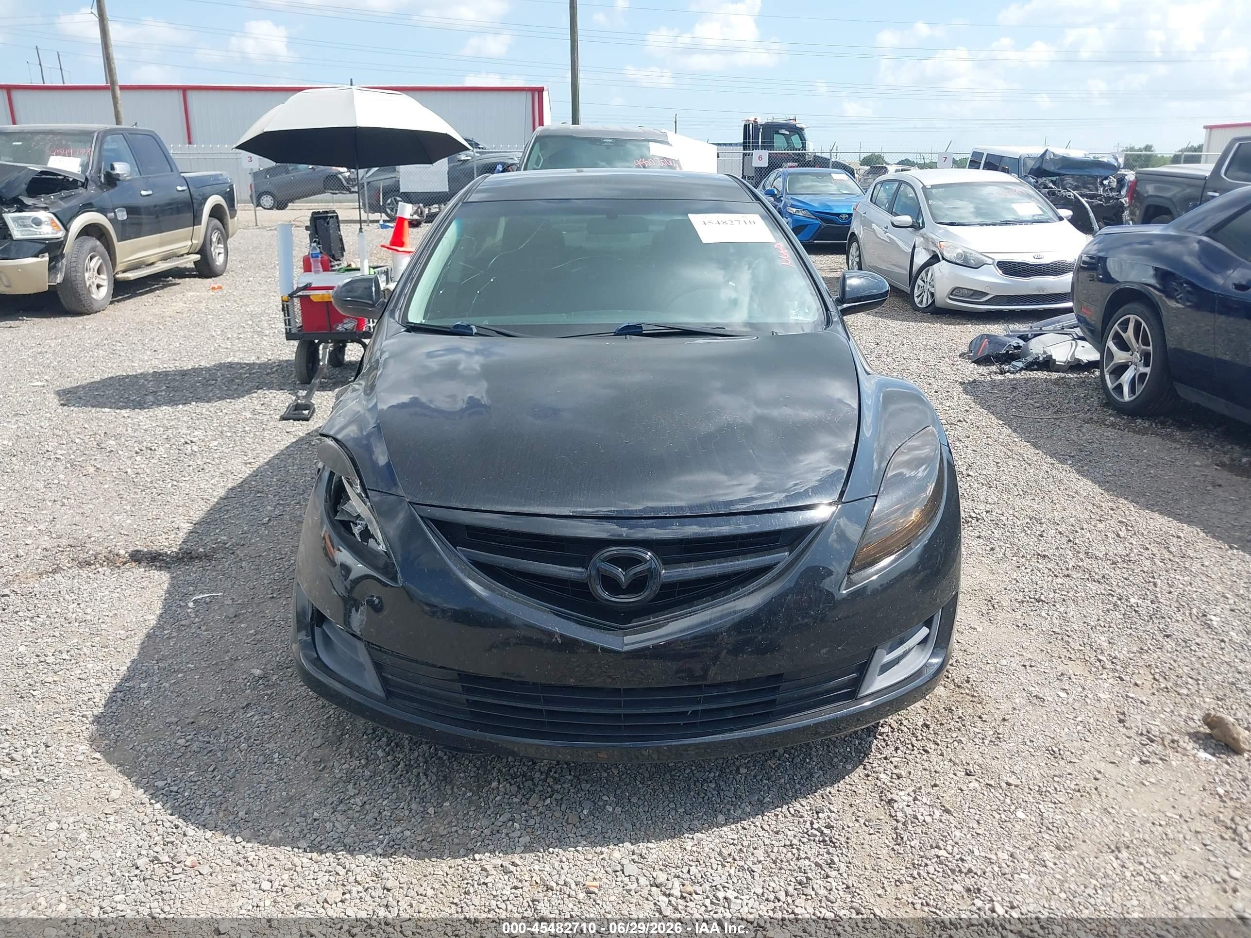 2010 Mazda Mazda6 I Sport Black vin: 1YVHZ8BH0A5M27686