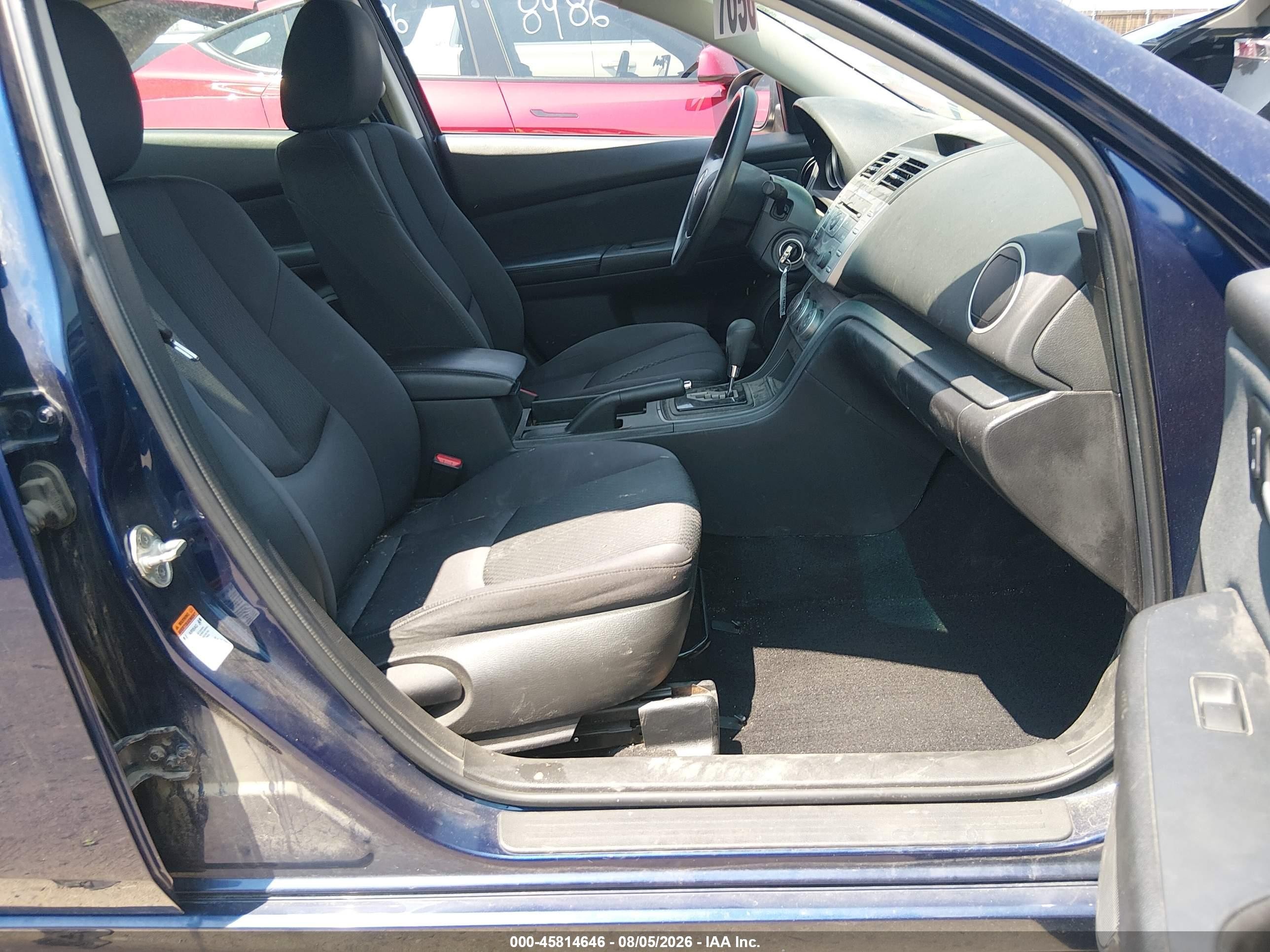 2011 Mazda Mazda6 I Sport Blue vin: 1YVHZ8BH0B5M00666