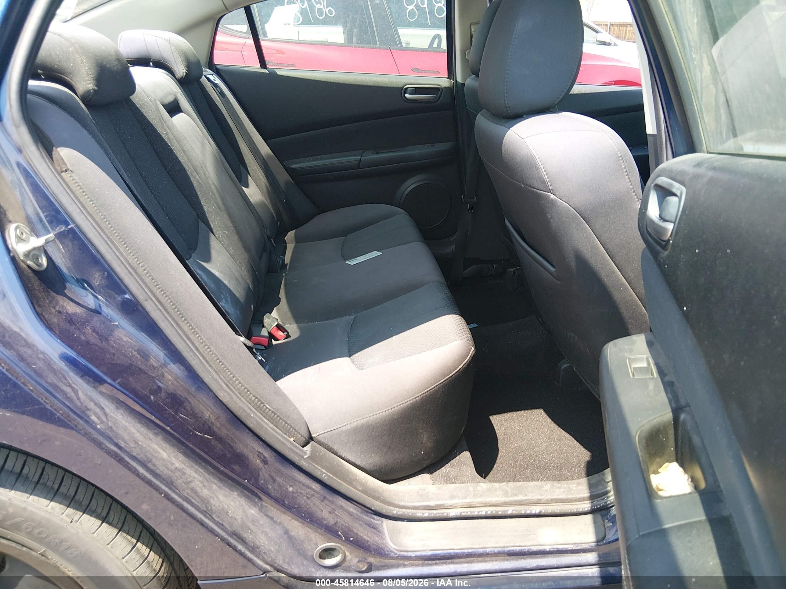 2011 Mazda Mazda6 I Sport Blue vin: 1YVHZ8BH0B5M00666