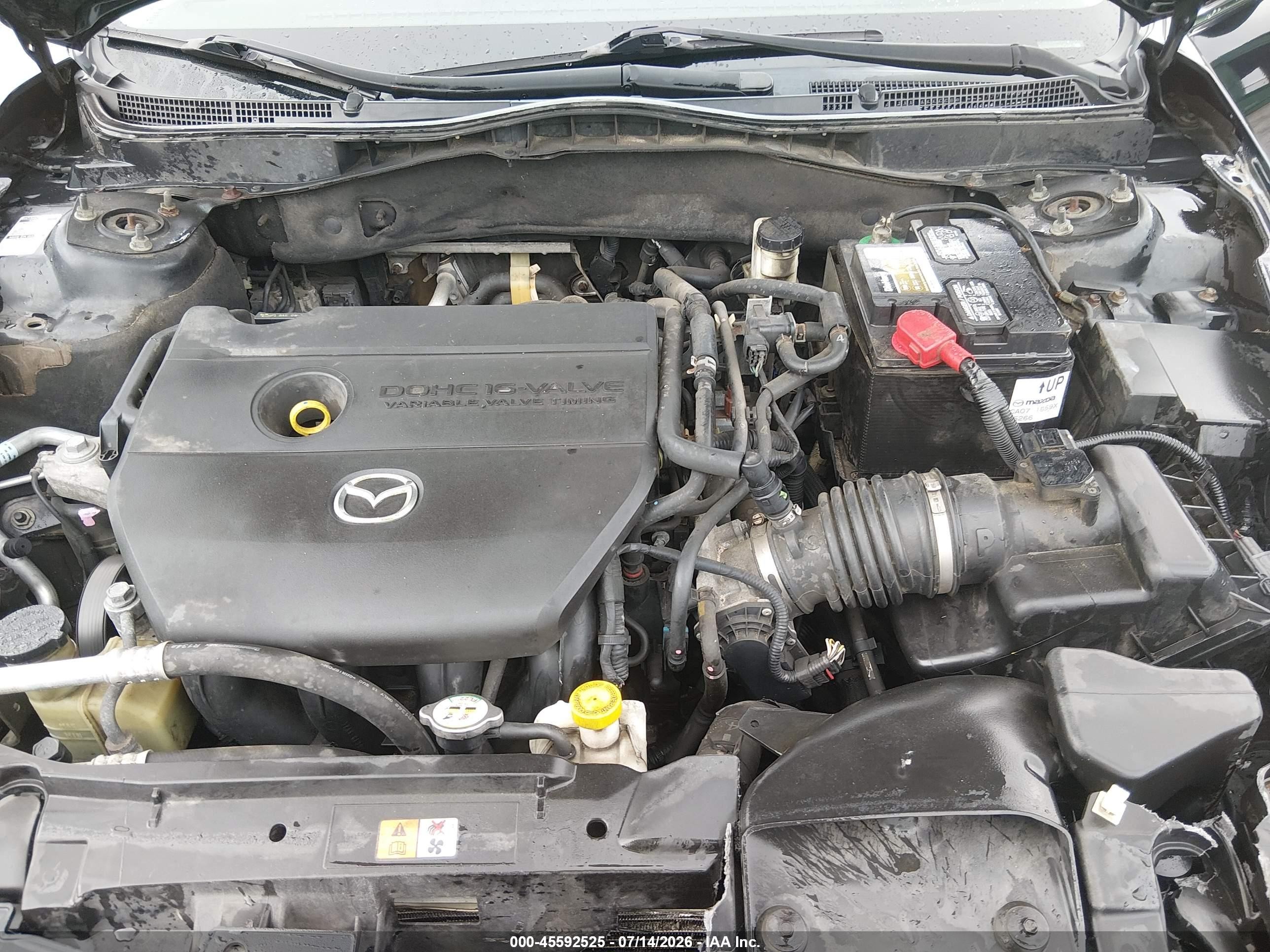 2011 Mazda Mazda6 I Sport Black vin: 1YVHZ8BH0B5M08251
