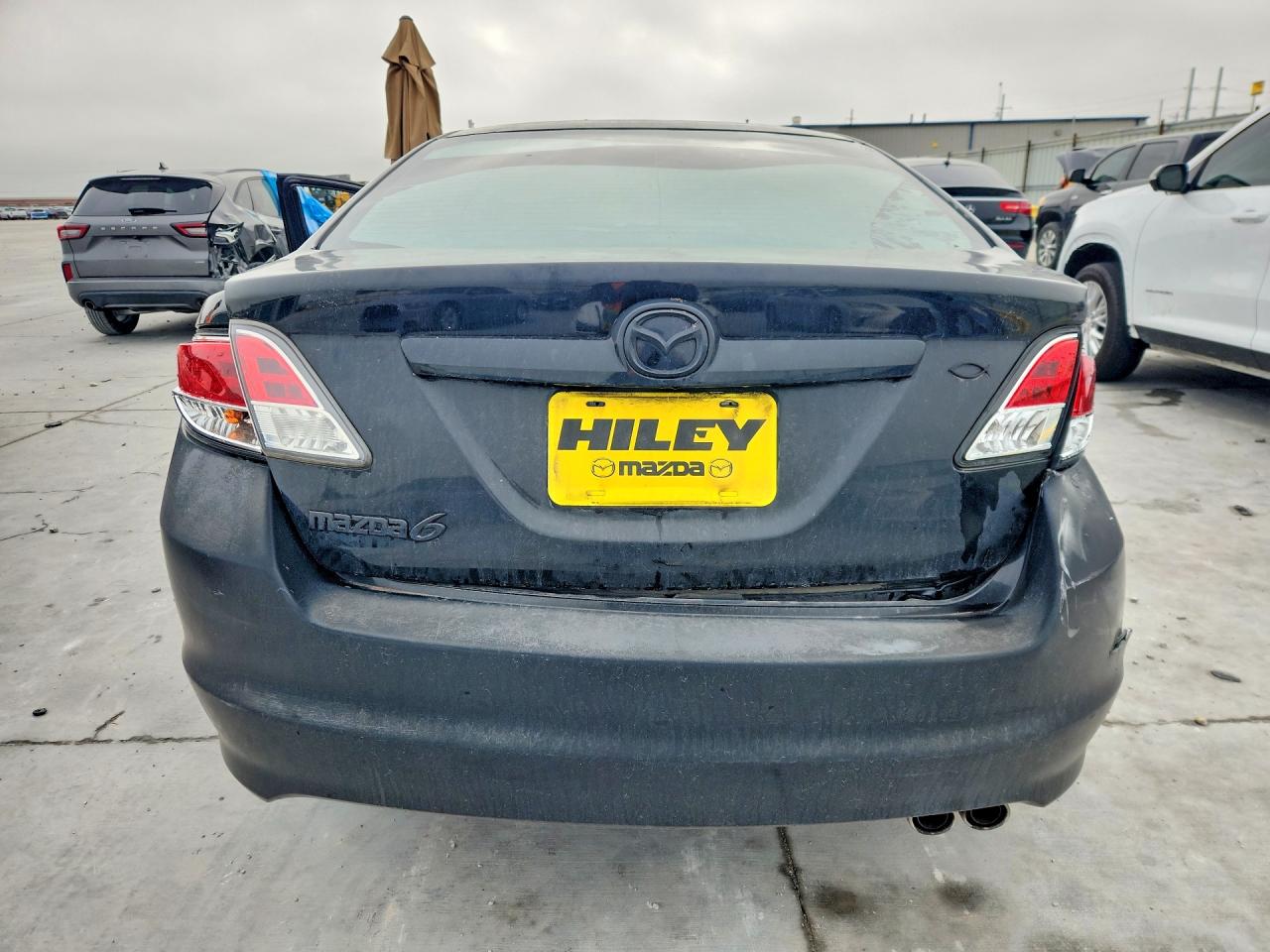 2011 Mazda 6 I Black vin: 1YVHZ8BH0B5M14096