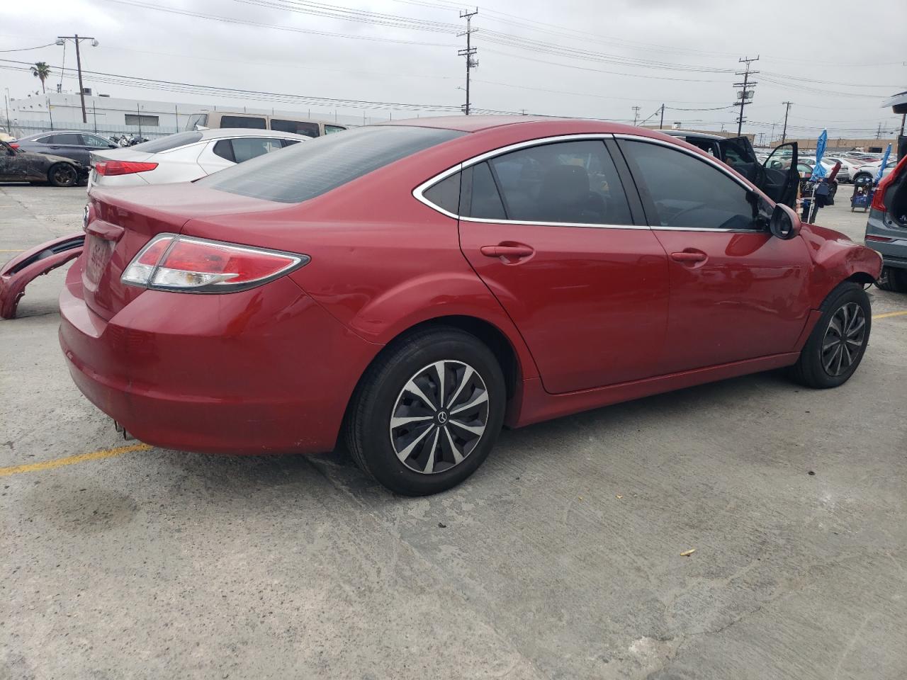 2011 Mazda 6 I Красный vin: 1YVHZ8BH0B5M14793