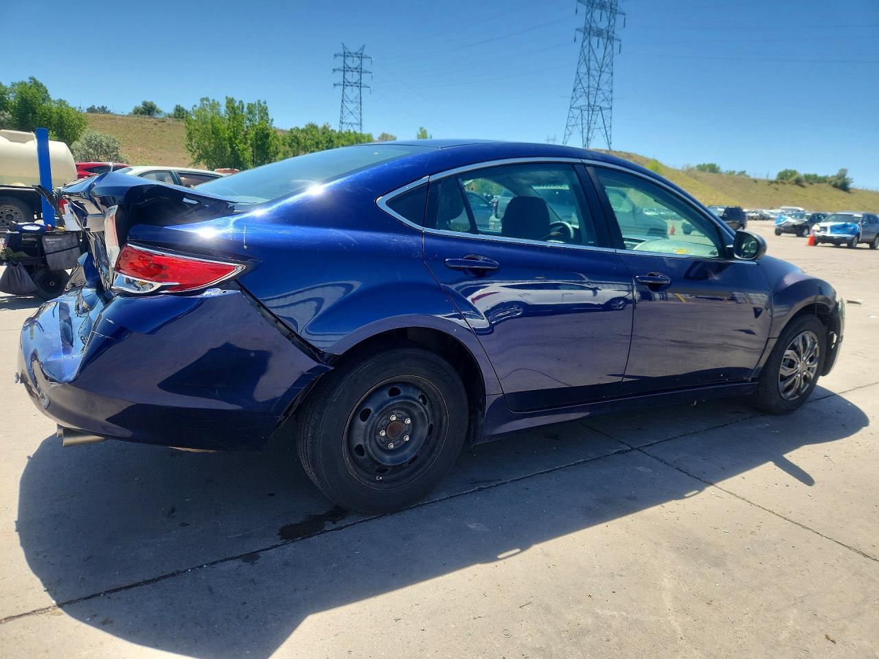2011 Mazda 6 I Blue vin: 1YVHZ8BH0B5M15040