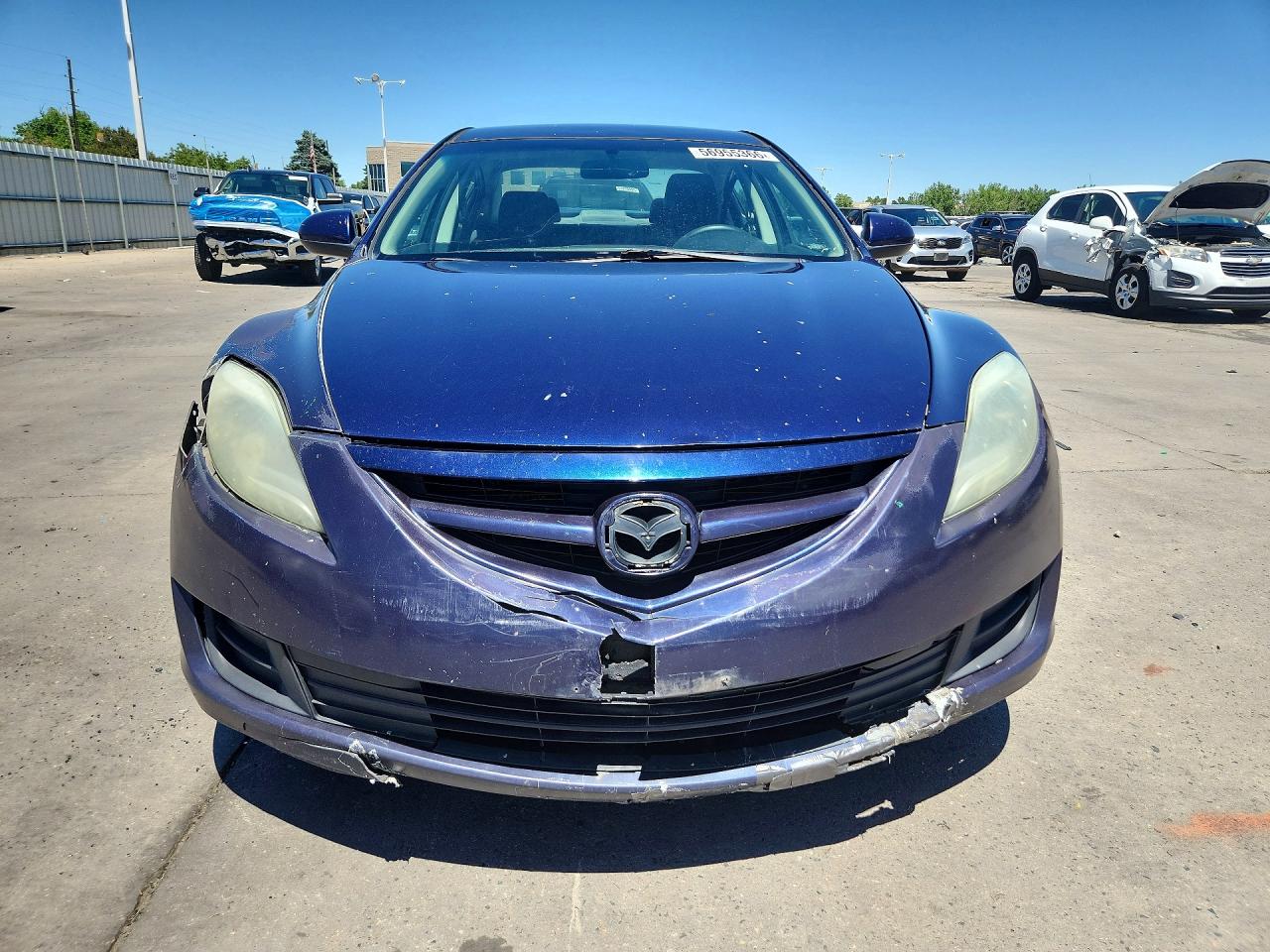 2011 Mazda 6 I Blue vin: 1YVHZ8BH0B5M15040