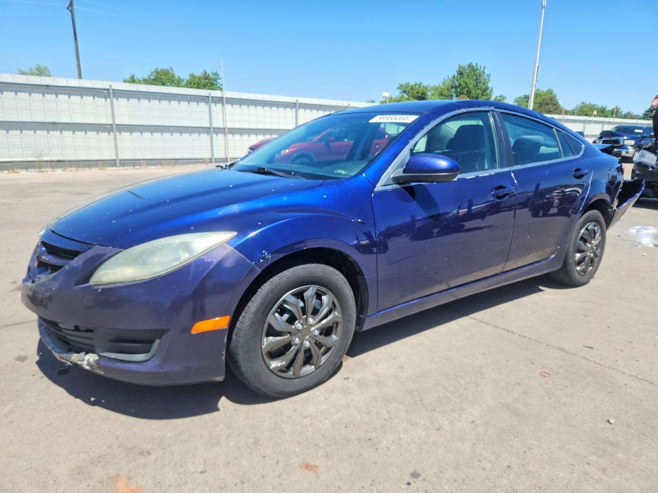 2011 Mazda 6 I Blue vin: 1YVHZ8BH0B5M15040