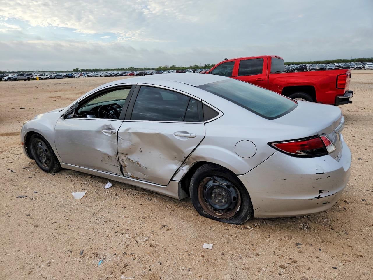 2012 Mazda 6 I Серый vin: 1YVHZ8BH0C5M33586