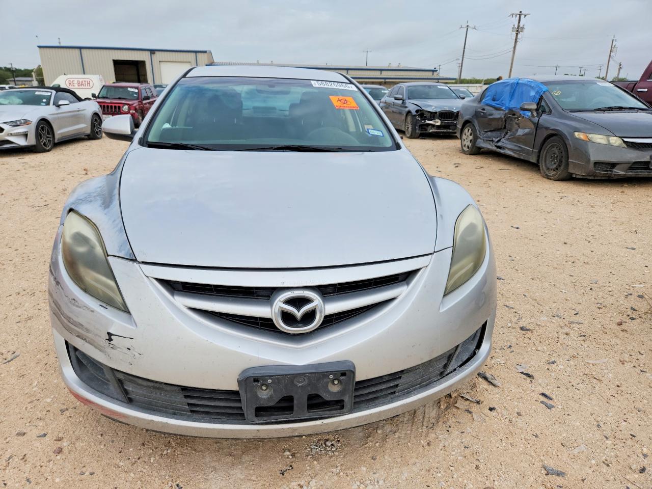2012 Mazda 6 I Серый vin: 1YVHZ8BH0C5M33586