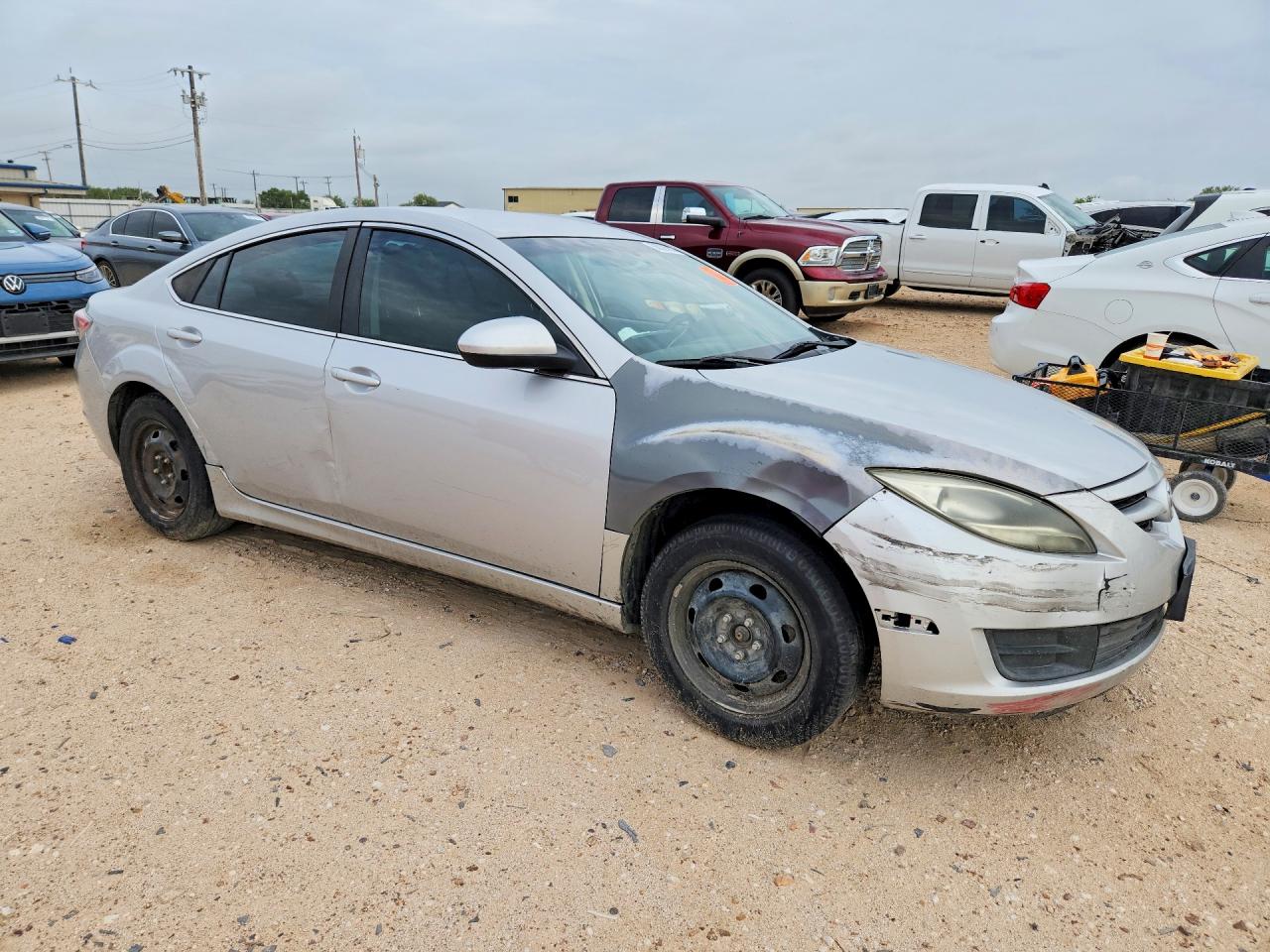 2012 Mazda 6 I Серый vin: 1YVHZ8BH0C5M33586