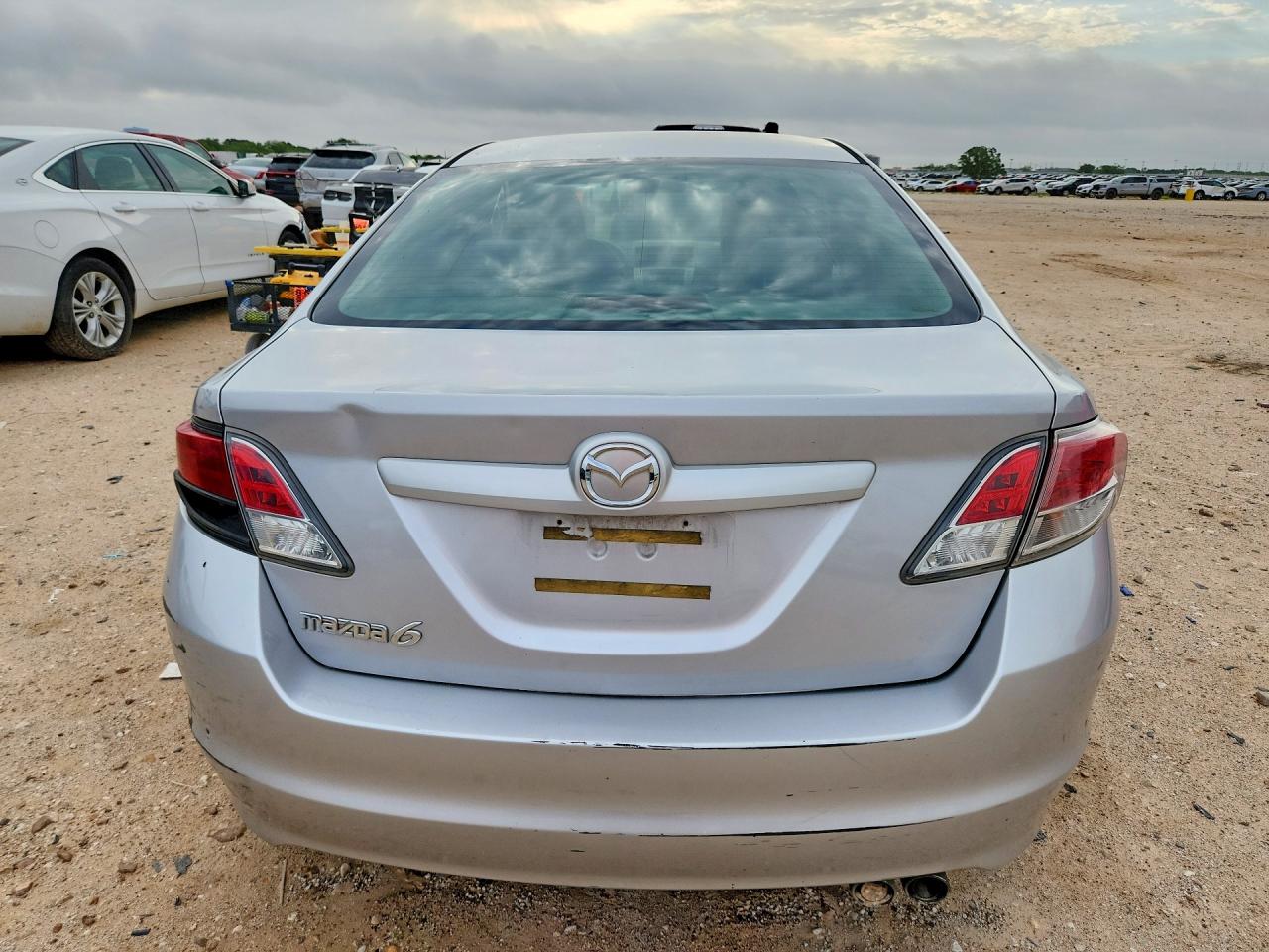 2012 Mazda 6 I Серый vin: 1YVHZ8BH0C5M33586