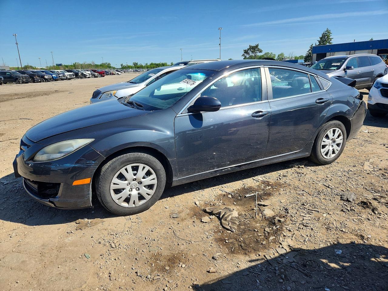 2012 Mazda 6 I Charcoal vin: 1YVHZ8BH0C5M34818
