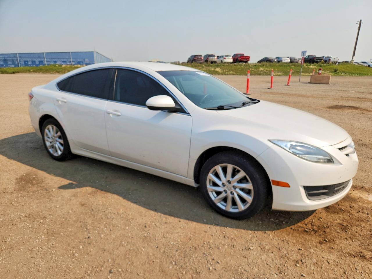 2013 Mazda 6 Sport White vin: 1YVHZ8BH0D5M01626