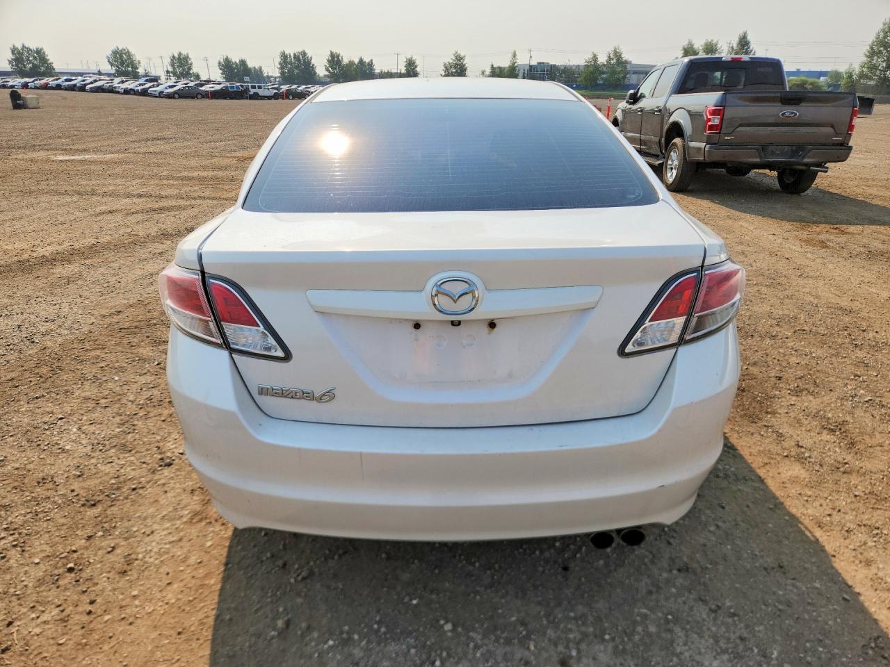 2013 Mazda 6 Sport White vin: 1YVHZ8BH0D5M01626