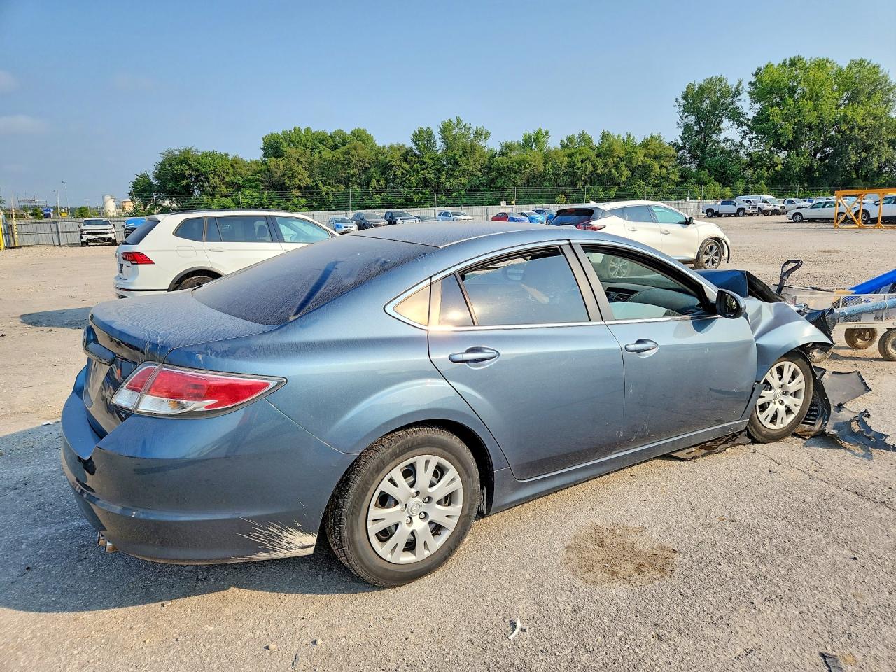 2013 Mazda 6 Sport Blue vin: 1YVHZ8BH0D5M14313