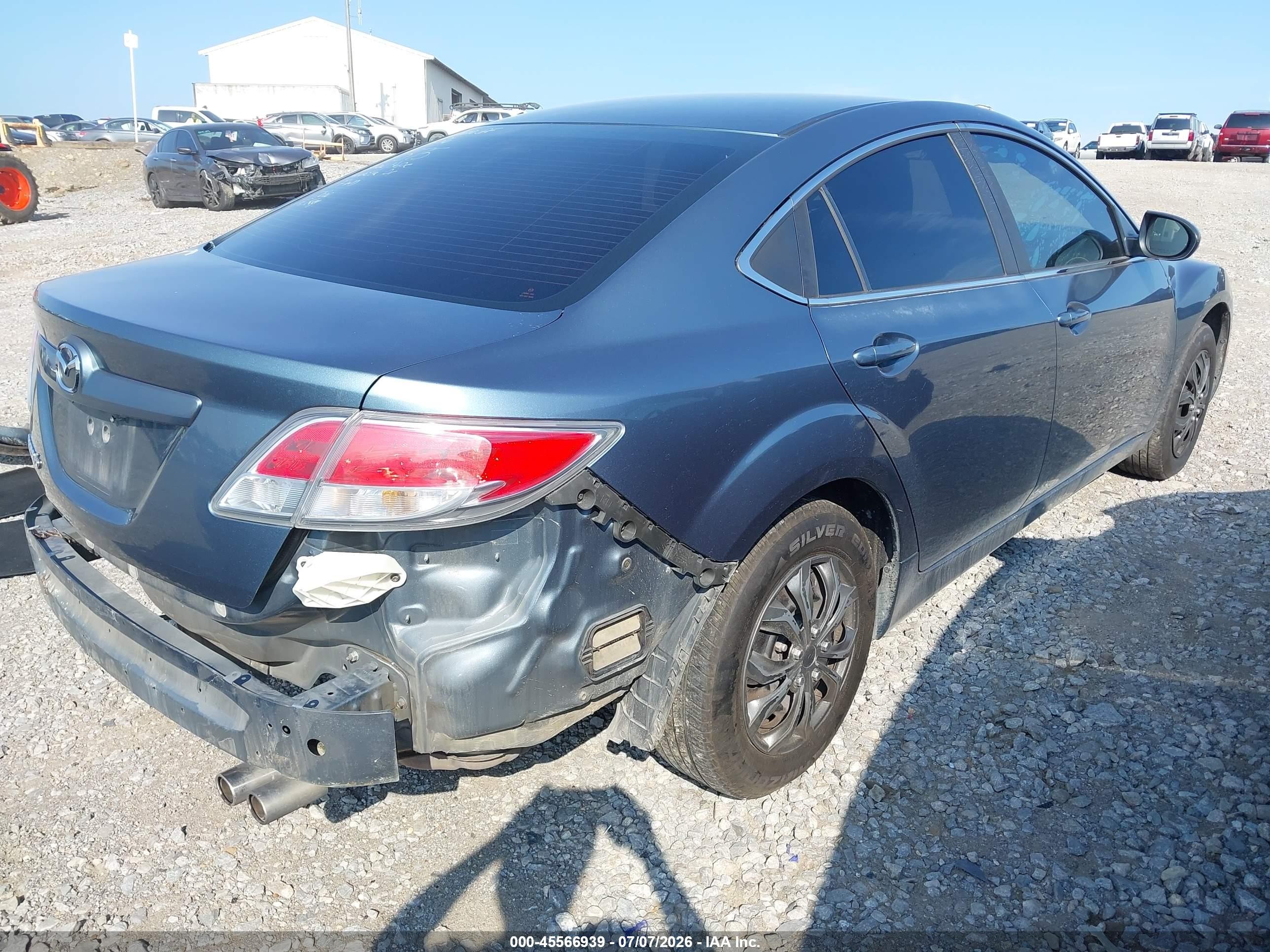 2013 Mazda Mazda6 I Sport Синий vin: 1YVHZ8BH0D5M14375