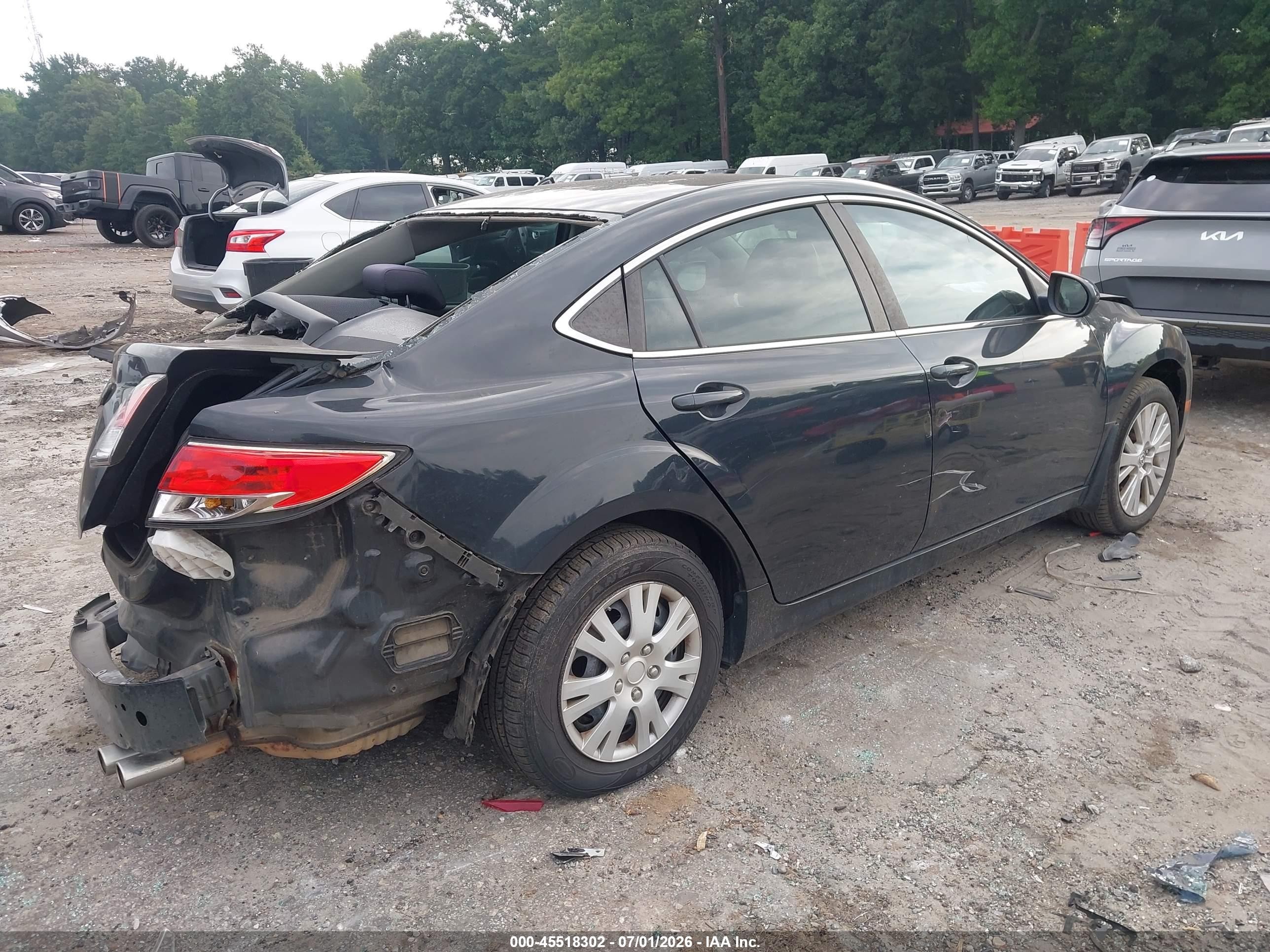 2013 Mazda Mazda6 I Sport Gray vin: 1YVHZ8BH0D5M16451