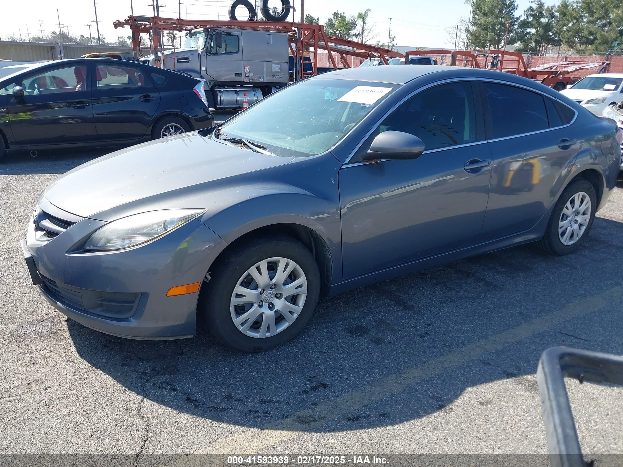 2010 Mazda Mazda6 I Sport Blue vin: 1YVHZ8BH1A5M04370