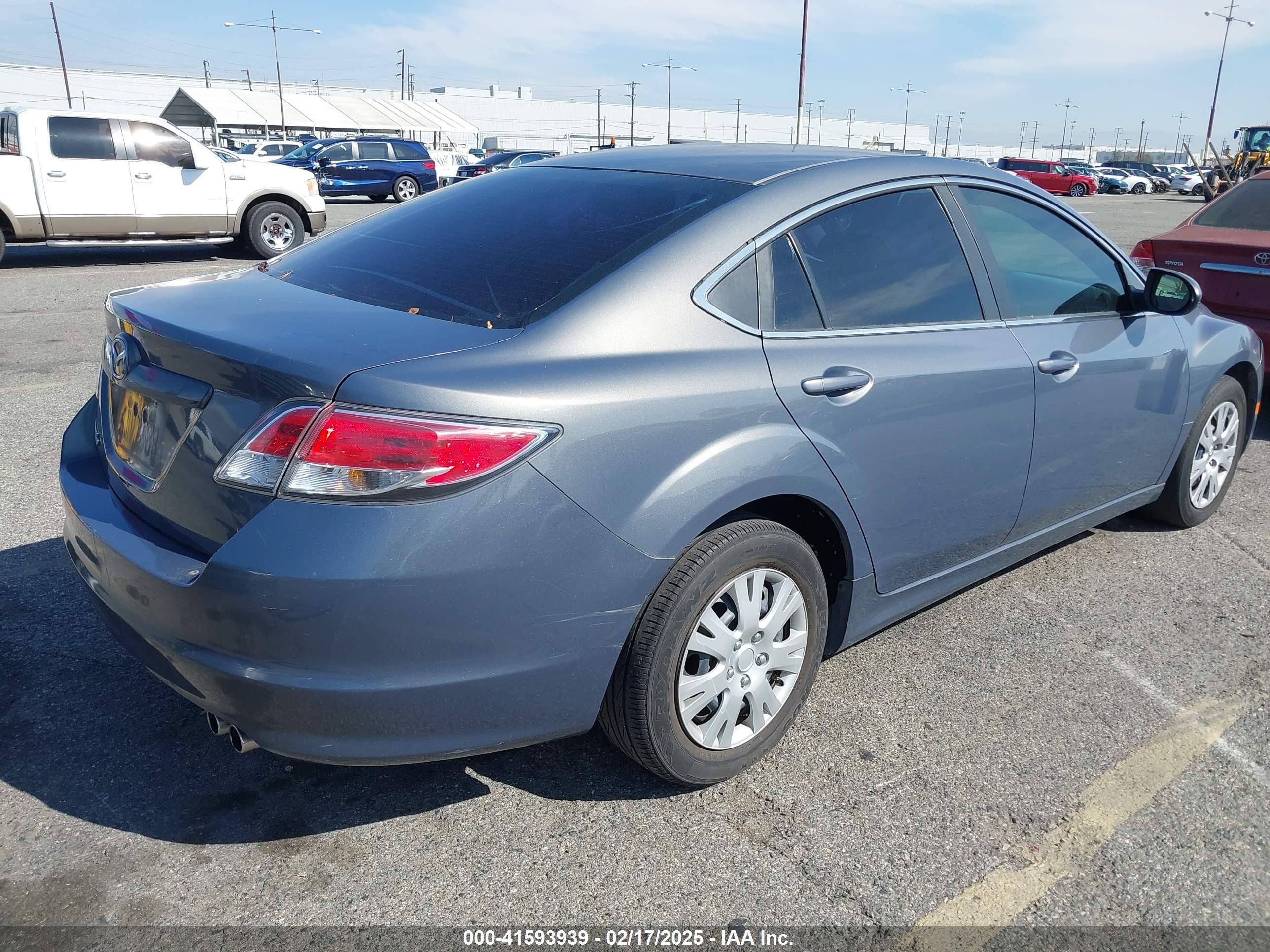 2010 Mazda Mazda6 I Sport Blue vin: 1YVHZ8BH1A5M04370