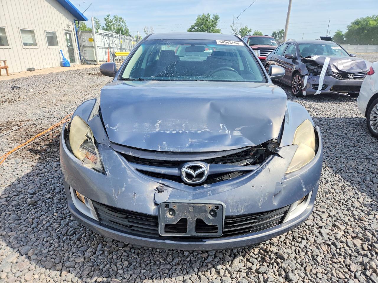 2010 Mazda 6 I Blue vin: 1YVHZ8BH1A5M21654