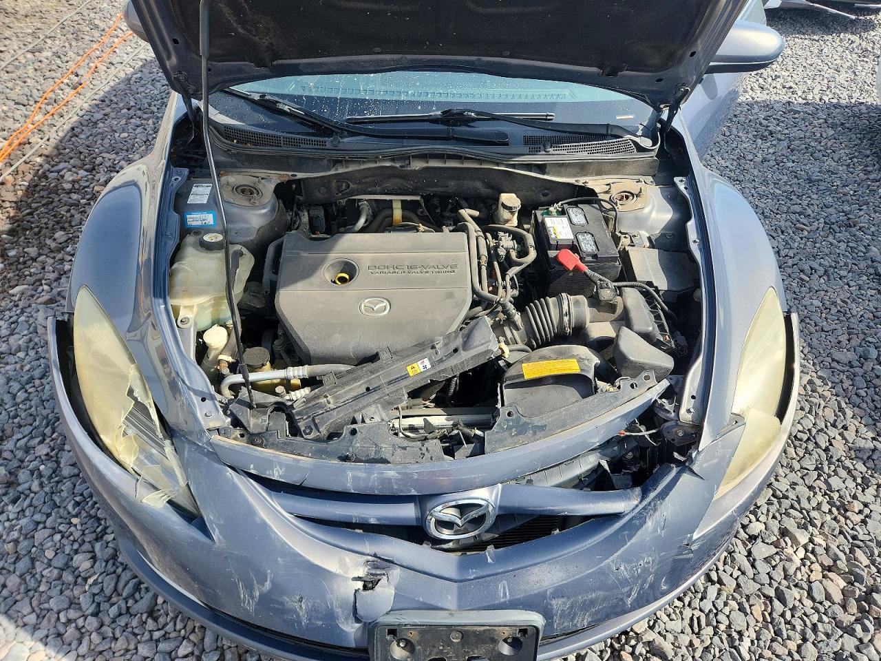 2010 Mazda 6 I Blue vin: 1YVHZ8BH1A5M21654