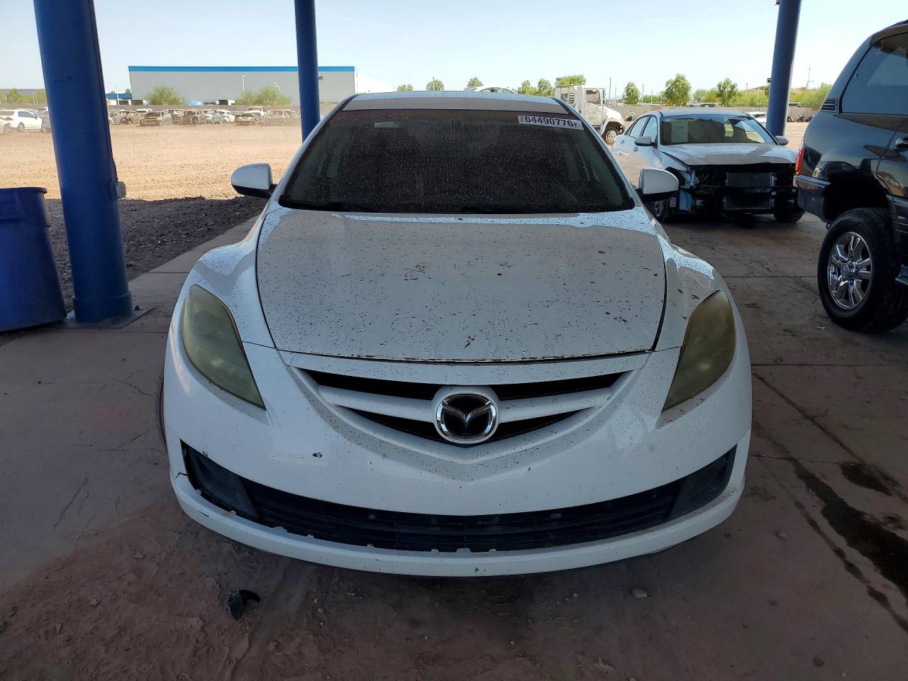 2010 Mazda 6 I White vin: 1YVHZ8BH1A5M50538