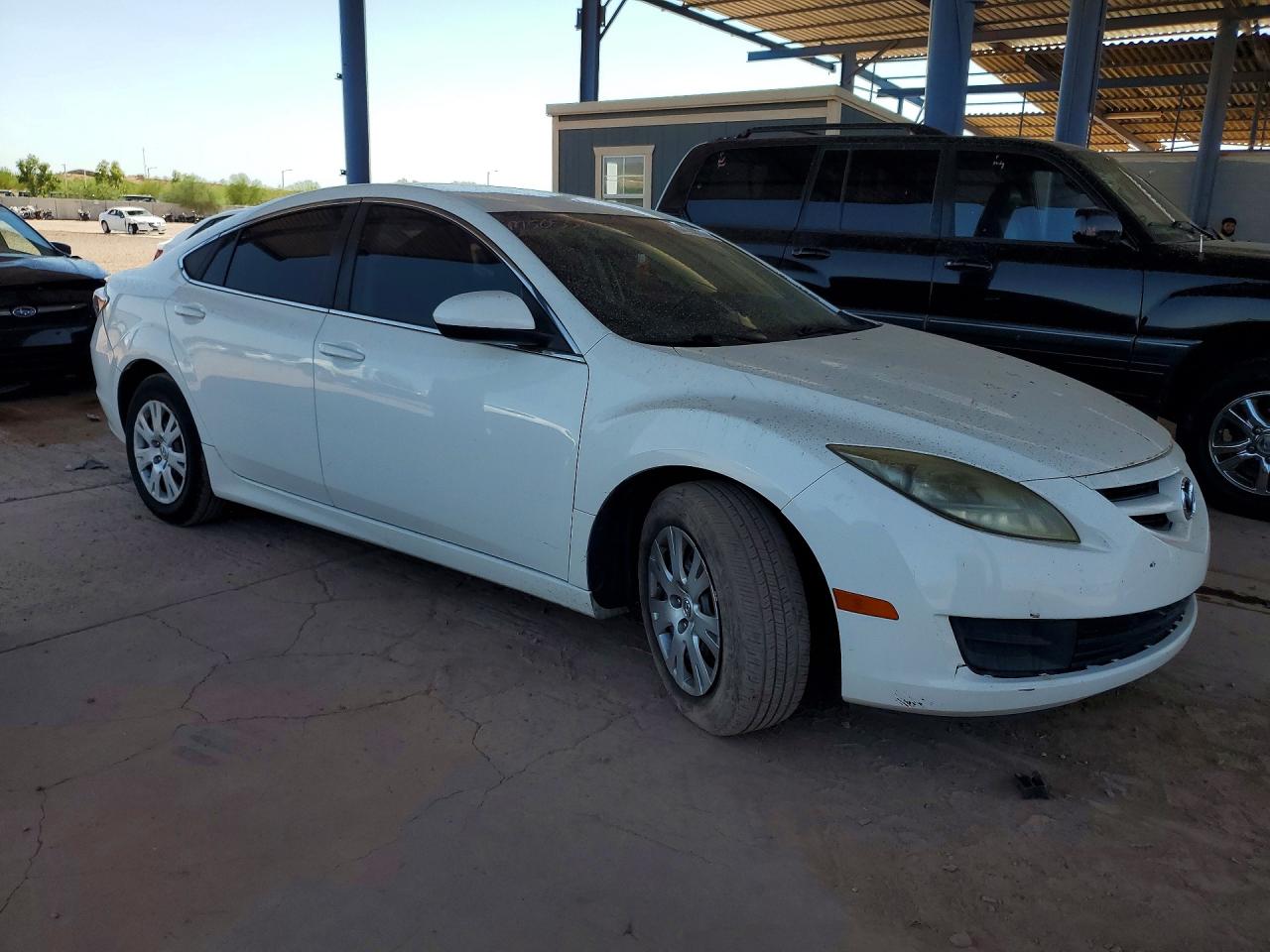 2010 Mazda 6 I White vin: 1YVHZ8BH1A5M50538