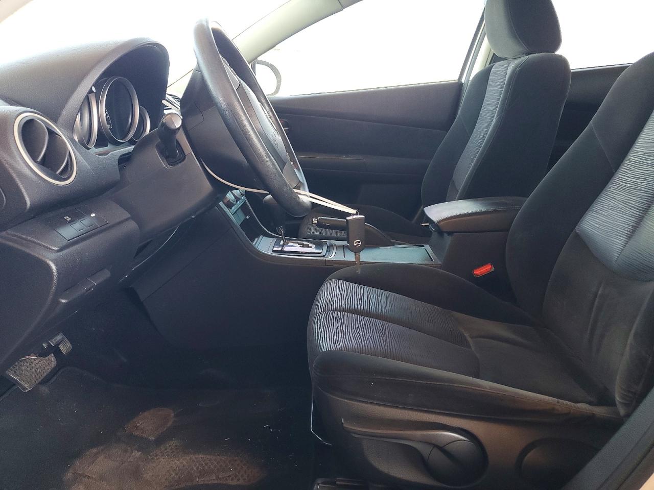 2010 Mazda 6 I White vin: 1YVHZ8BH1A5M50538