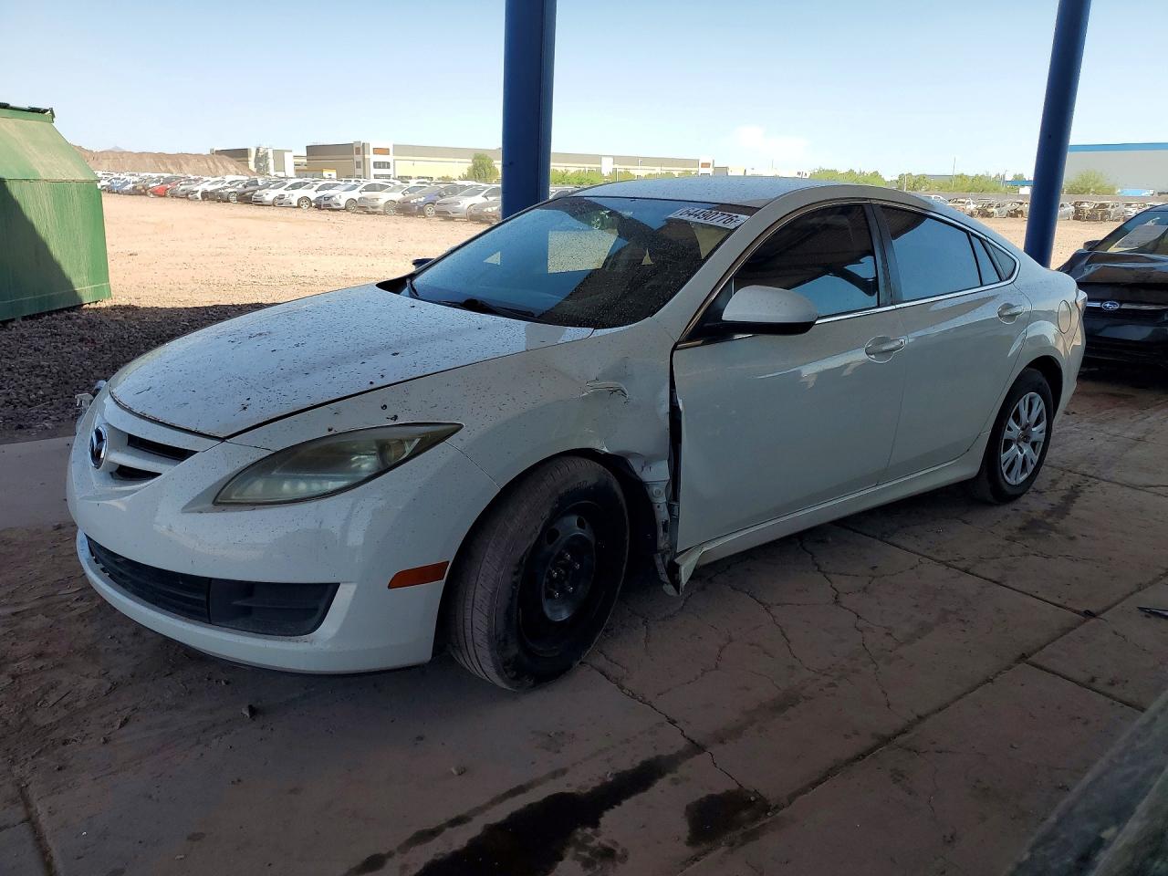 2010 Mazda 6 I Белый vin: 1YVHZ8BH1A5M50538