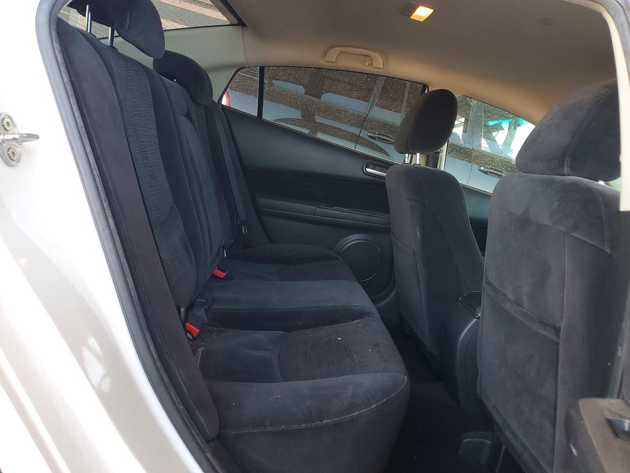 2010 Mazda 6 I White vin: 1YVHZ8BH1A5M50538