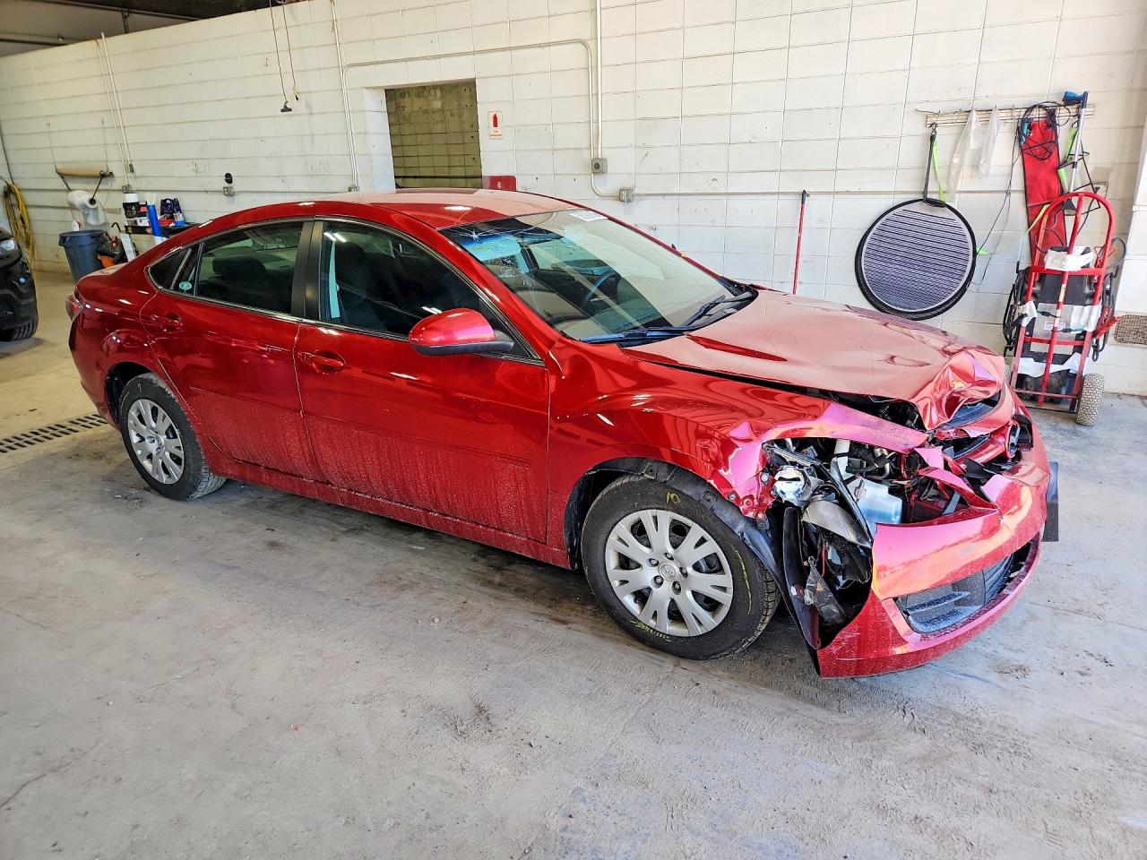 2010 Mazda 6 I Red vin: 1YVHZ8BH1A5M53472