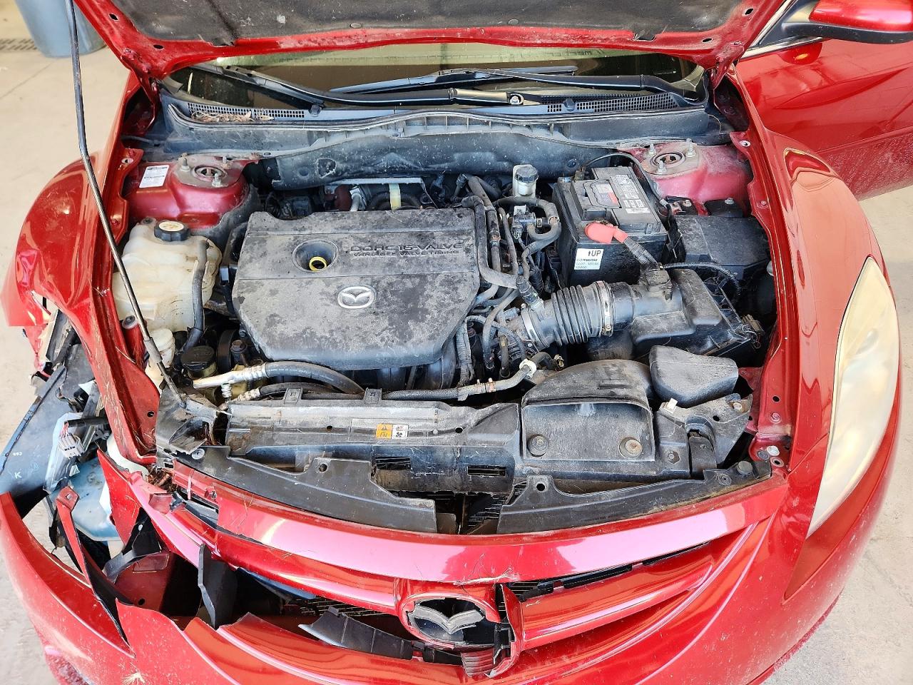 2010 Mazda 6 I Red vin: 1YVHZ8BH1A5M53472