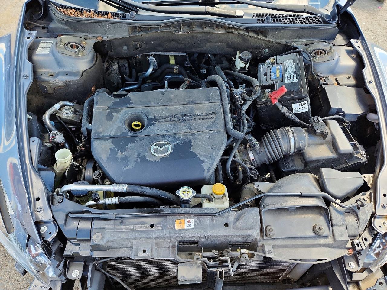 2011 Mazda 6 I Gray vin: 1YVHZ8BH1B5M01843