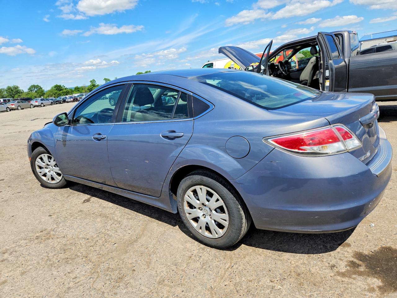 2011 Mazda 6 I Gray vin: 1YVHZ8BH1B5M01843