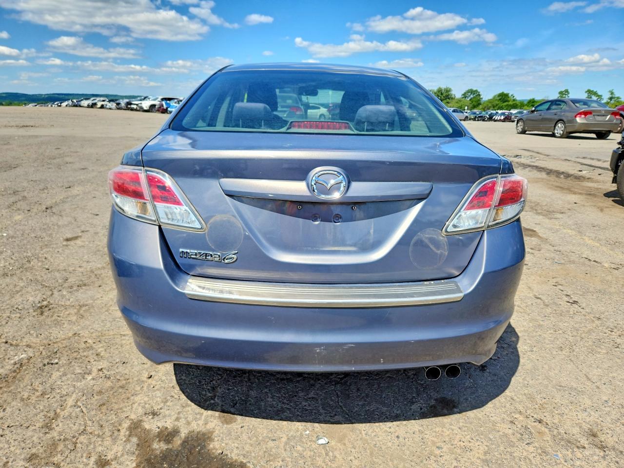2011 Mazda 6 I Gray vin: 1YVHZ8BH1B5M01843