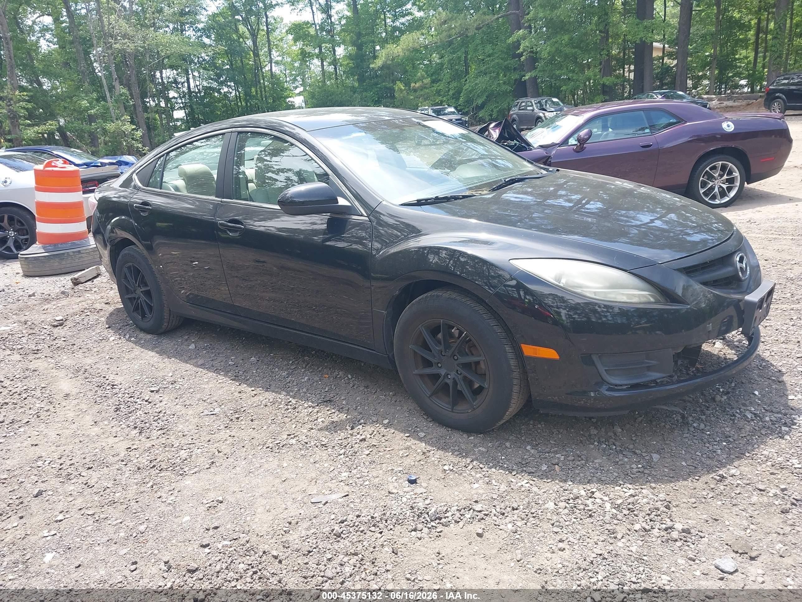 2012 Mazda Mazda6 I Sport Black vin: 1YVHZ8BH1C5M07370