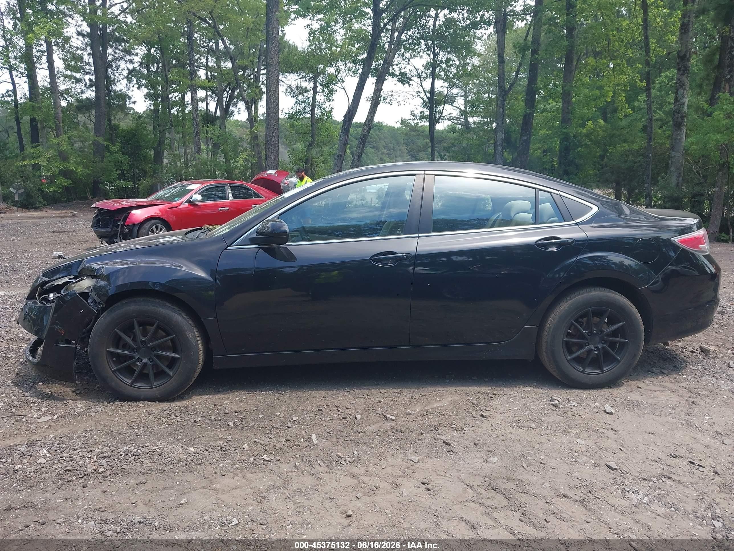 2012 Mazda Mazda6 I Sport Black vin: 1YVHZ8BH1C5M07370