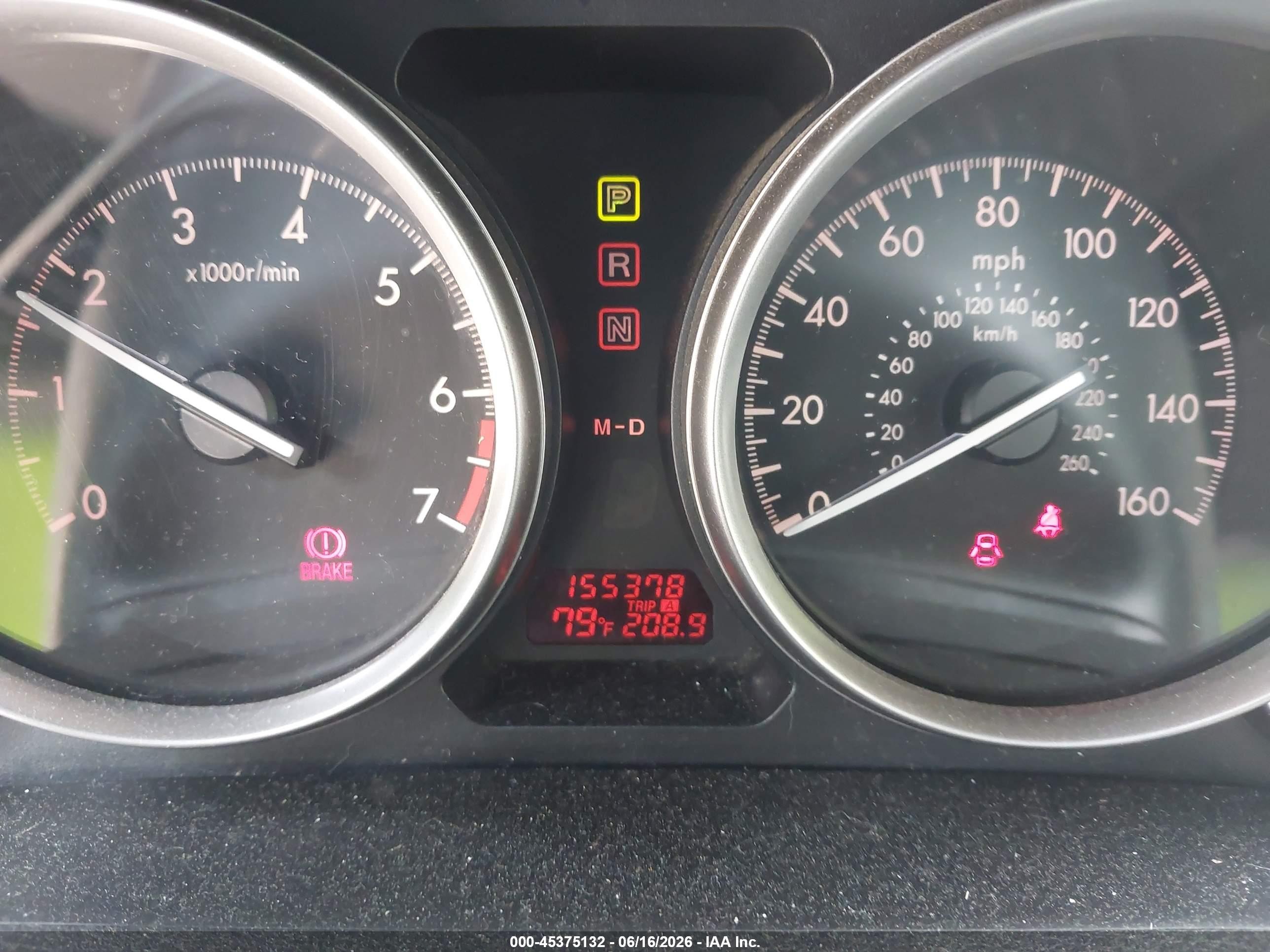 2012 Mazda Mazda6 I Sport Black vin: 1YVHZ8BH1C5M07370