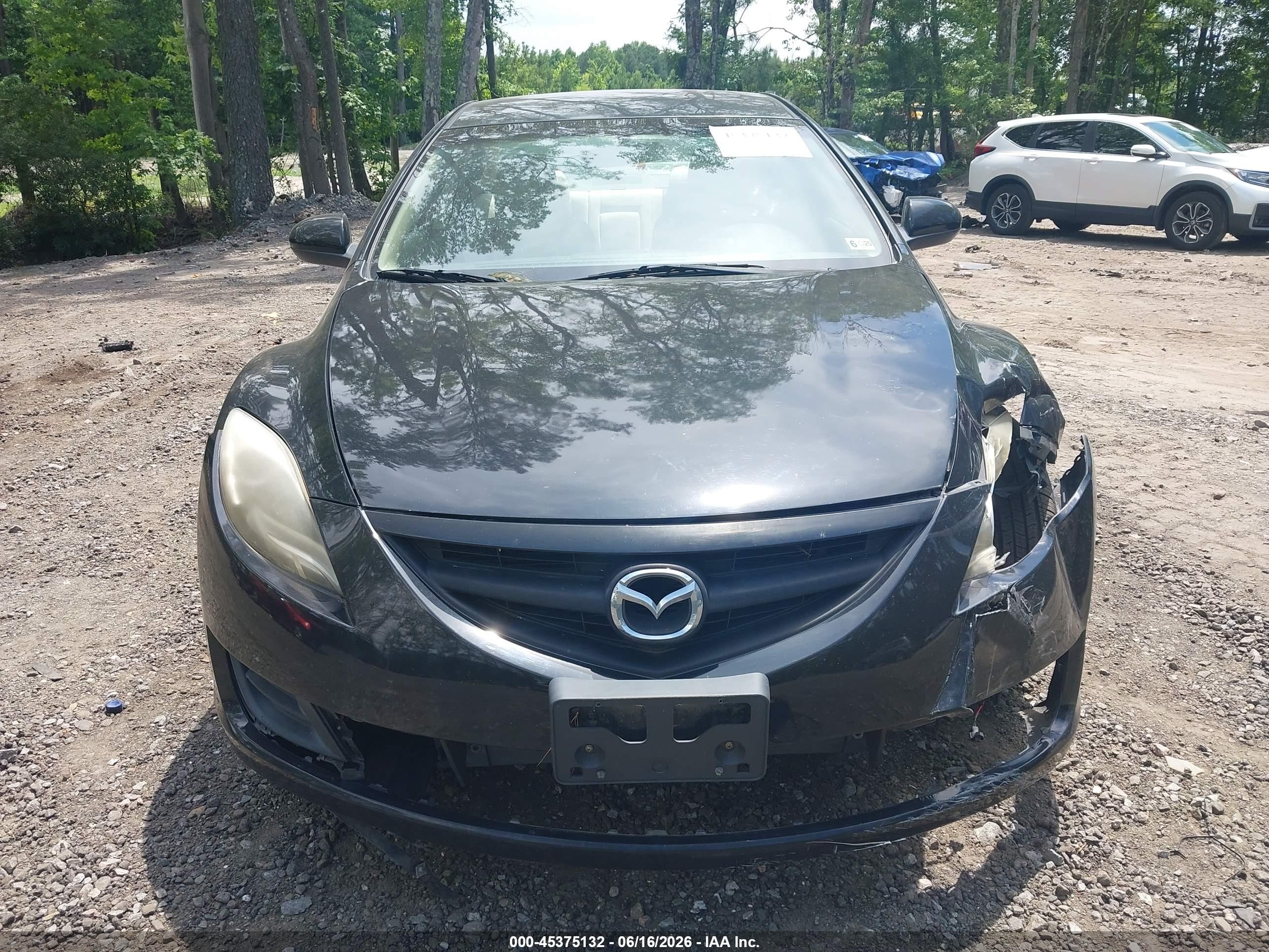 2012 Mazda Mazda6 I Sport Black vin: 1YVHZ8BH1C5M07370
