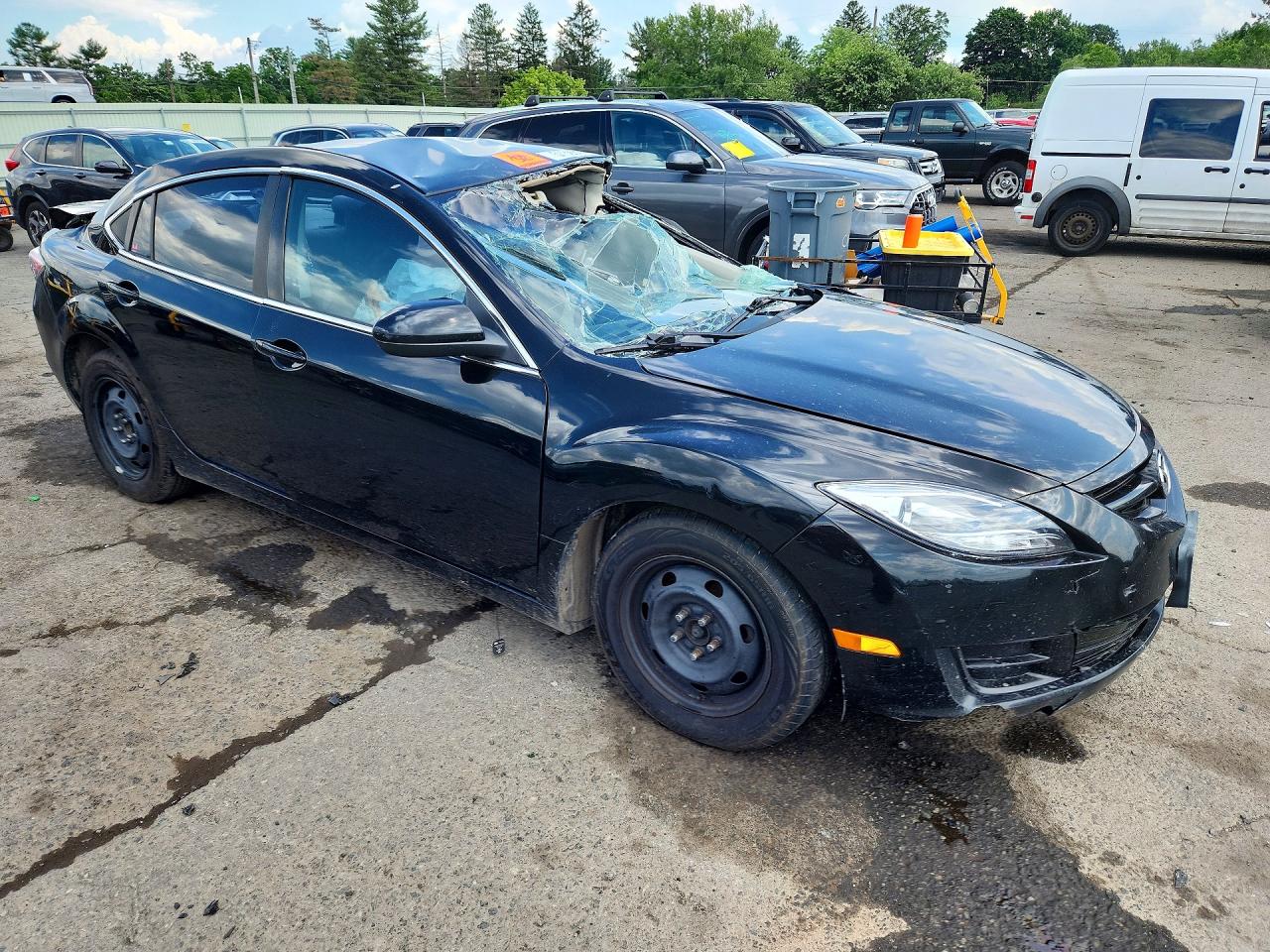 2012 Mazda 6 I Black vin: 1YVHZ8BH1C5M13041
