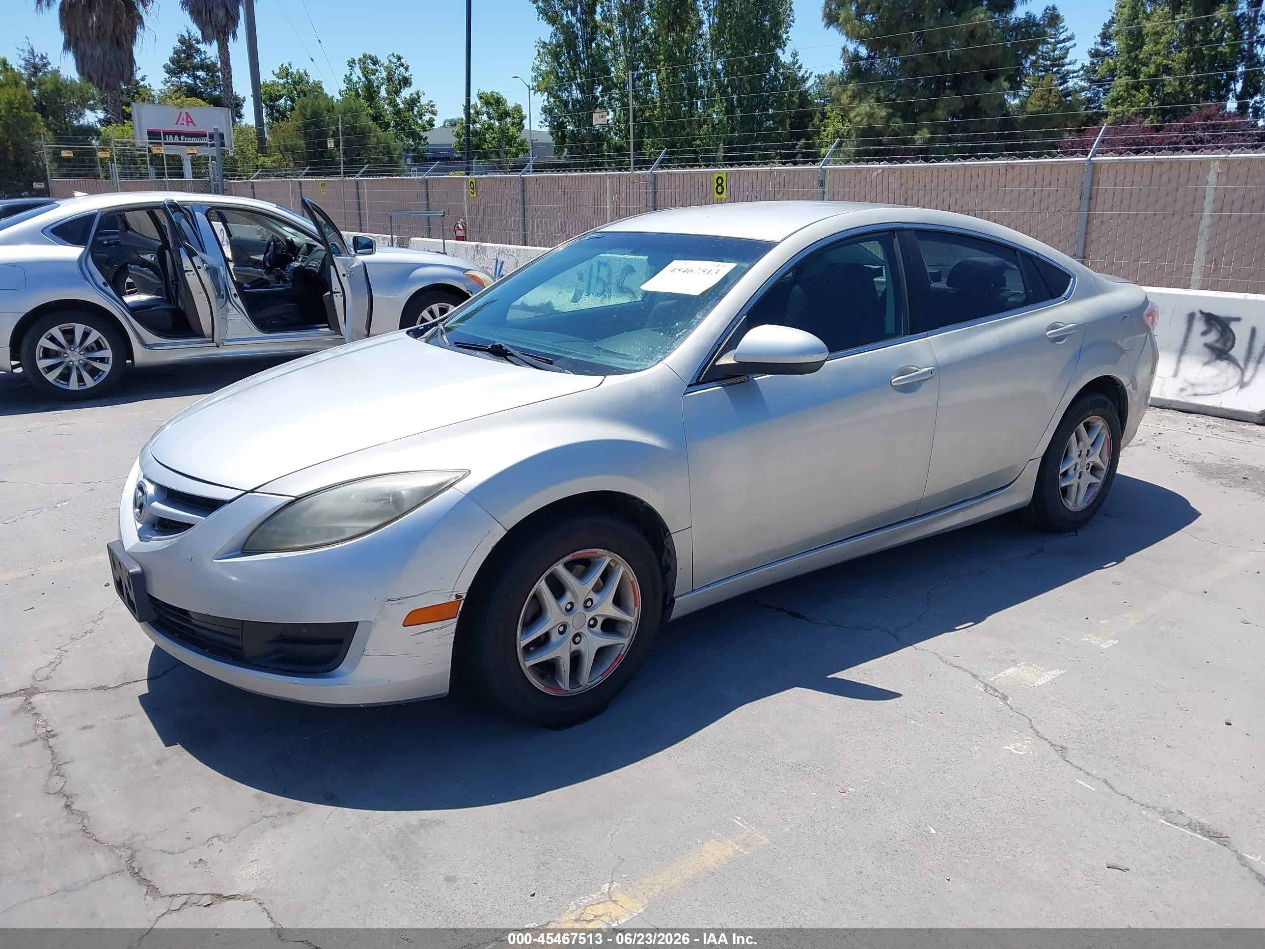 2012 Mazda Mazda6 I Sport Gray vin: 1YVHZ8BH1C5M31913