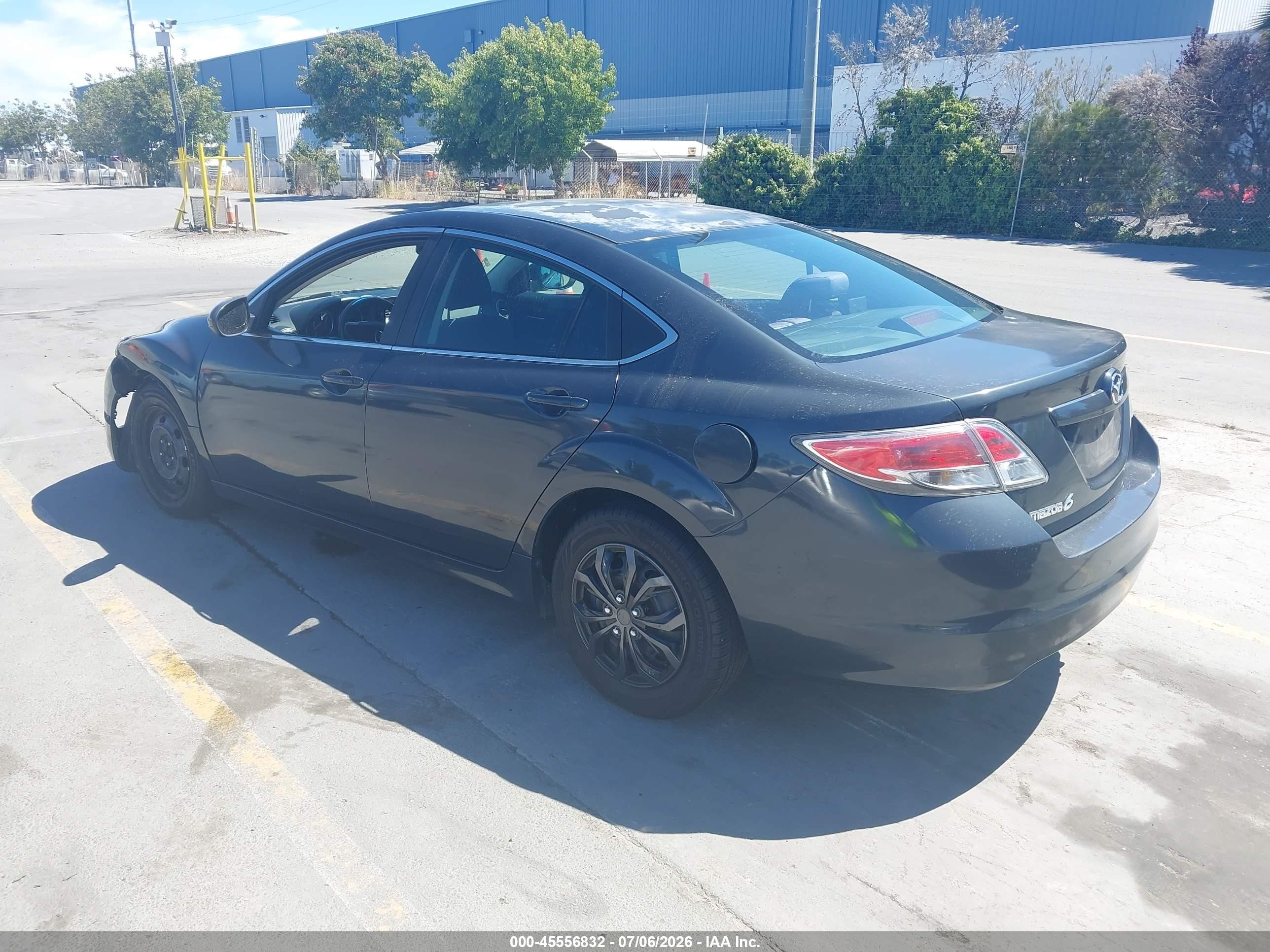 2013 Mazda Mazda6 I Sport Черный vin: 1YVHZ8BH1D5M07967