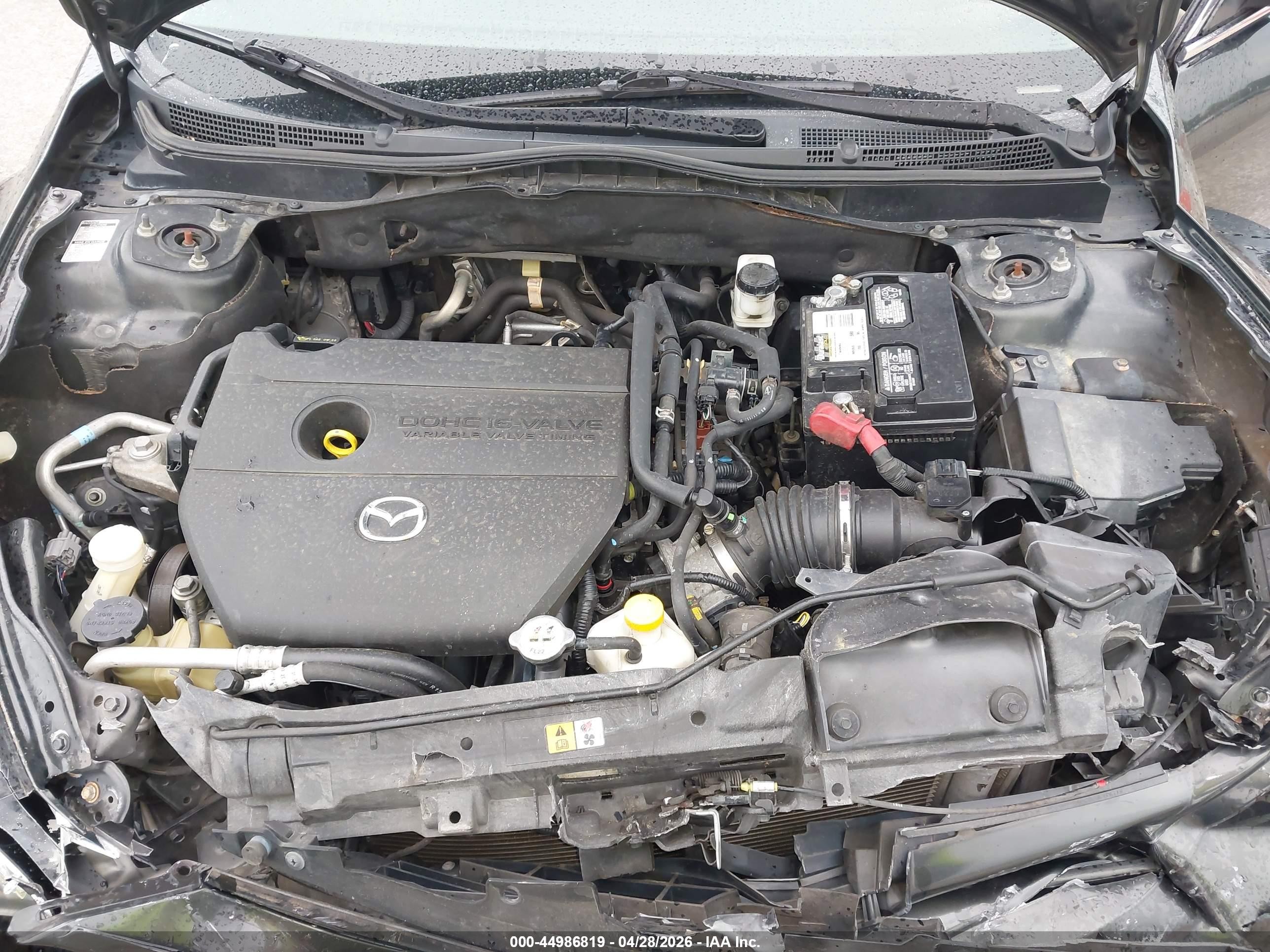2013 Mazda Mazda6 I Sport Gray vin: 1YVHZ8BH1D5M09945