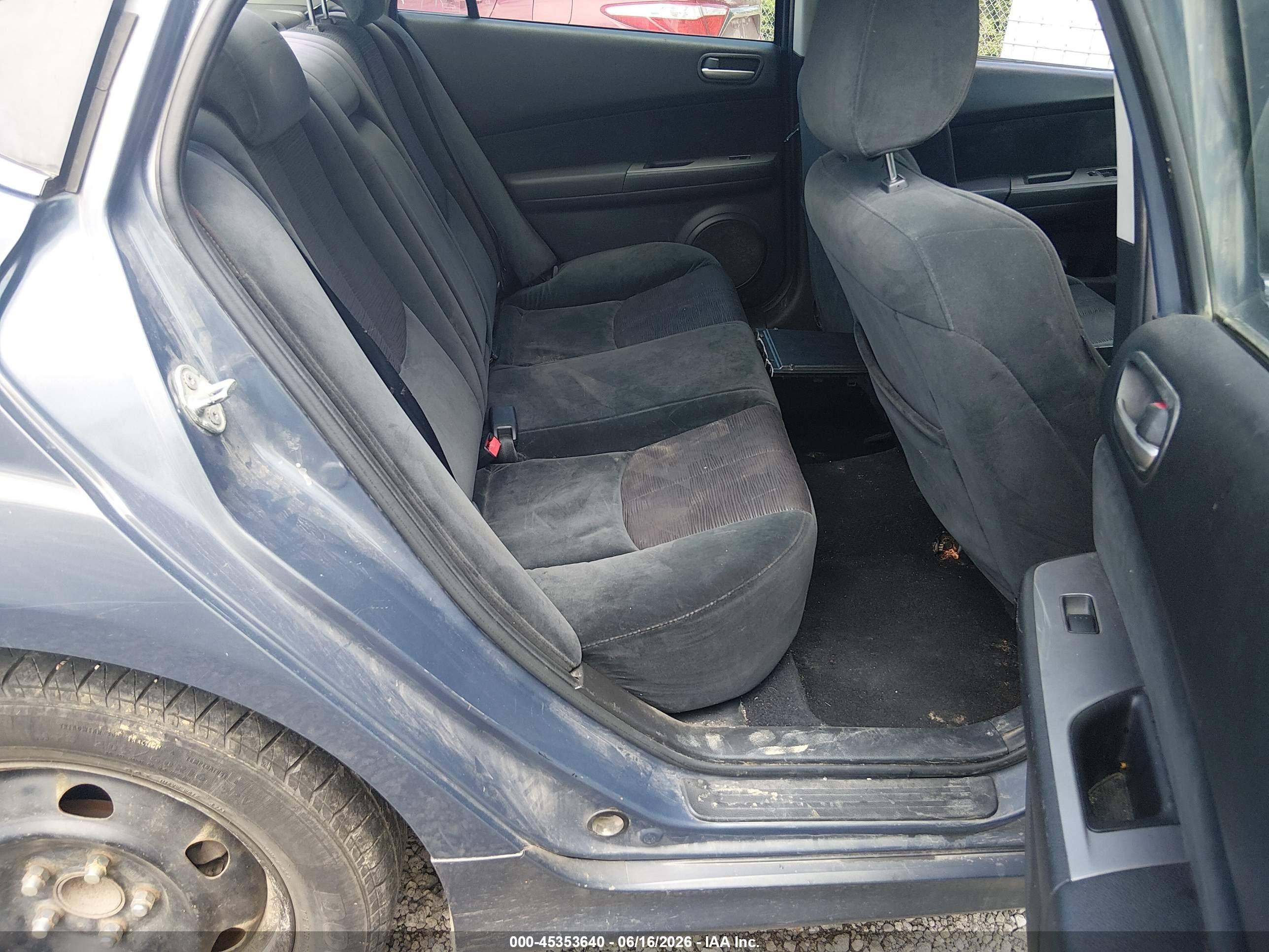 2010 Mazda Mazda6   Gray vin: 1YVHZ8BH2A5M33716