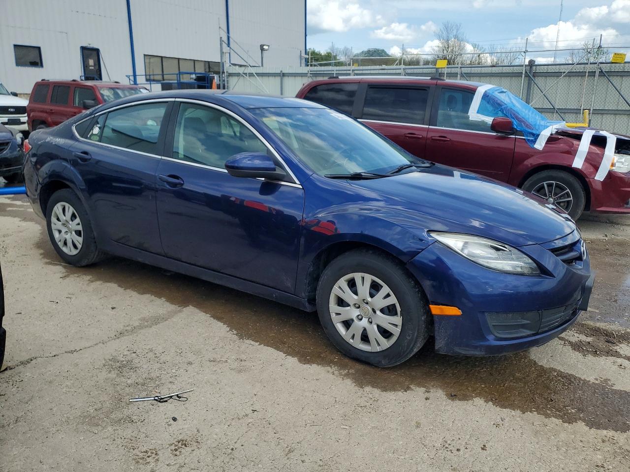 2011 Mazda 6 I Blue vin: 1YVHZ8BH2B5M05738