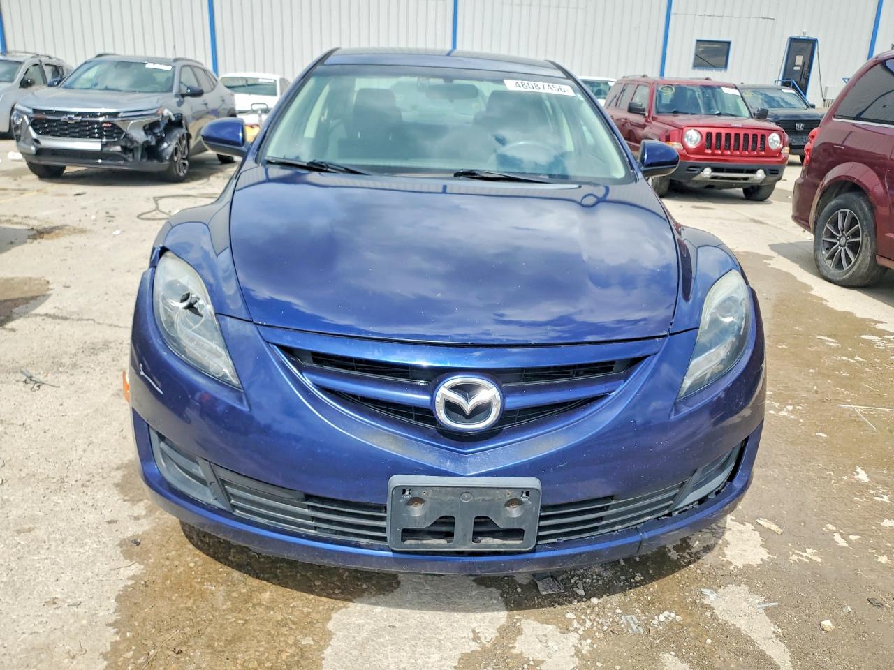 2011 Mazda 6 I Blue vin: 1YVHZ8BH2B5M05738