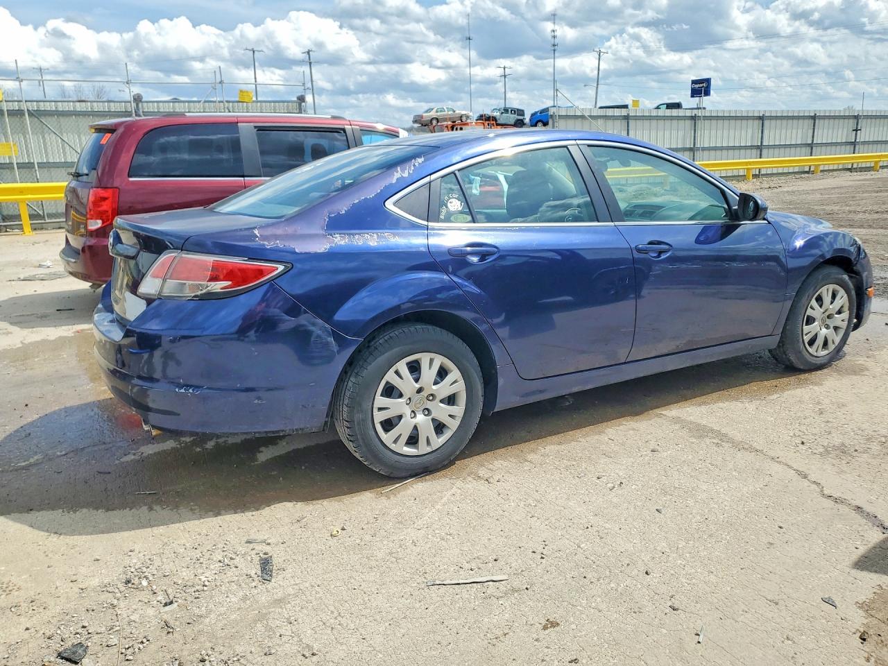 2011 Mazda 6 I Blue vin: 1YVHZ8BH2B5M05738