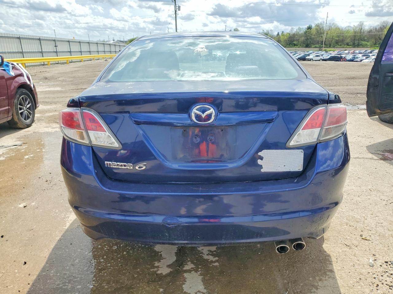 2011 Mazda 6 I Blue vin: 1YVHZ8BH2B5M05738