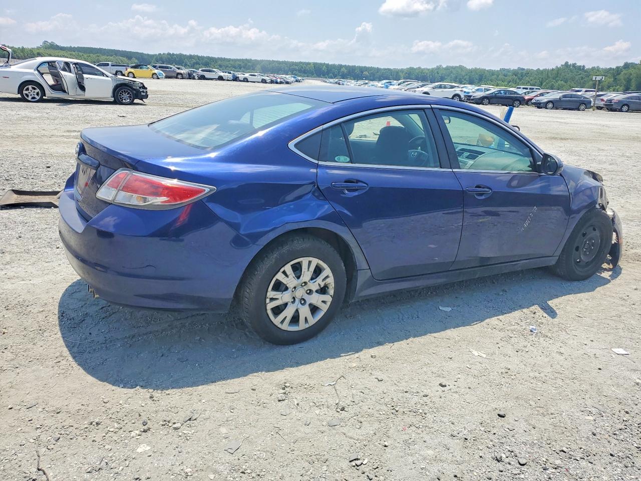 2011 Mazda 6 I Blue vin: 1YVHZ8BH2B5M08168