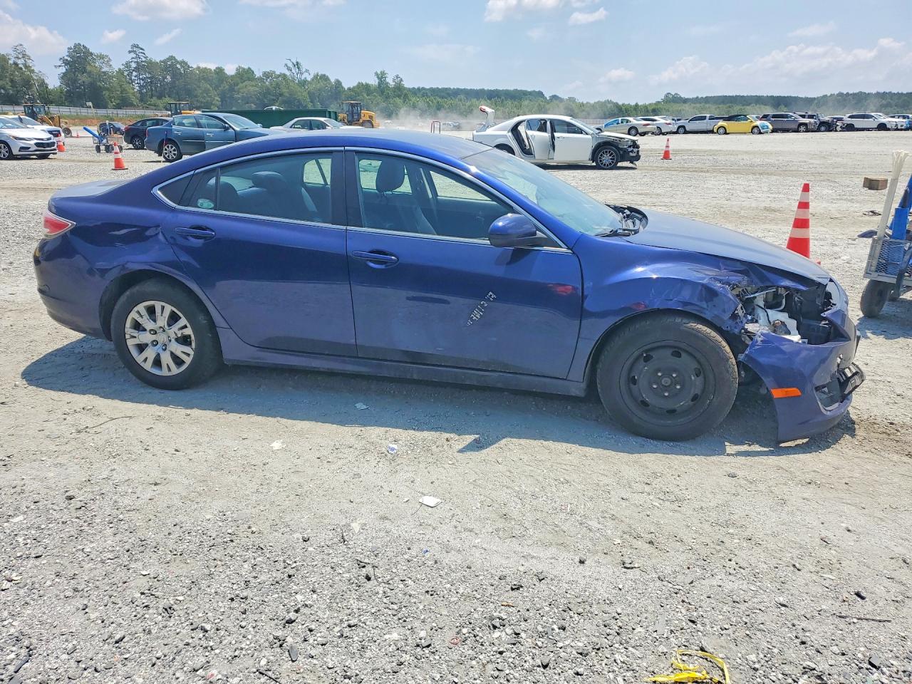 2011 Mazda 6 I Blue vin: 1YVHZ8BH2B5M08168