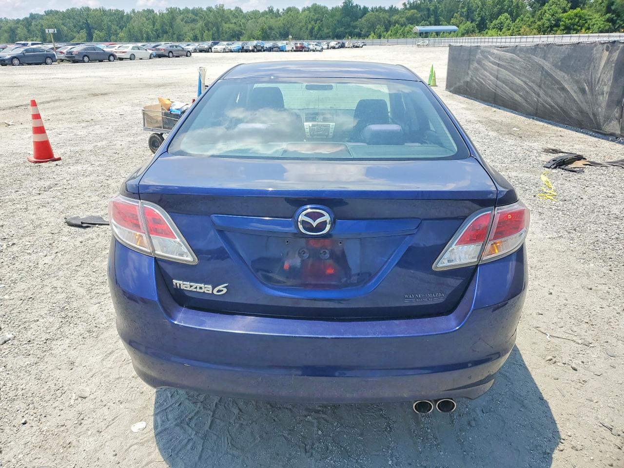 2011 Mazda 6 I Blue vin: 1YVHZ8BH2B5M08168
